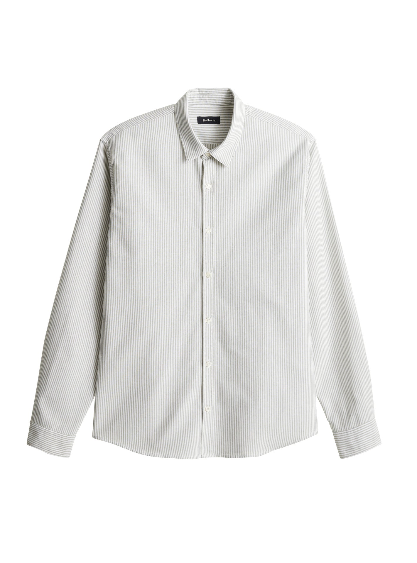 Chemise ecru en coton Balibaris - Mercer Lichen/ - Packshot