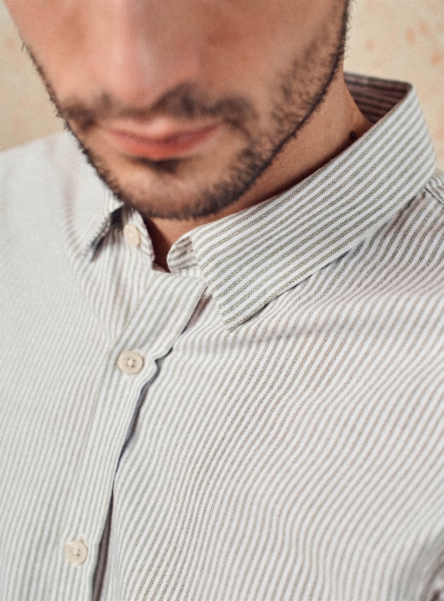 Mercer Lichen/Off-white Shirt-2
