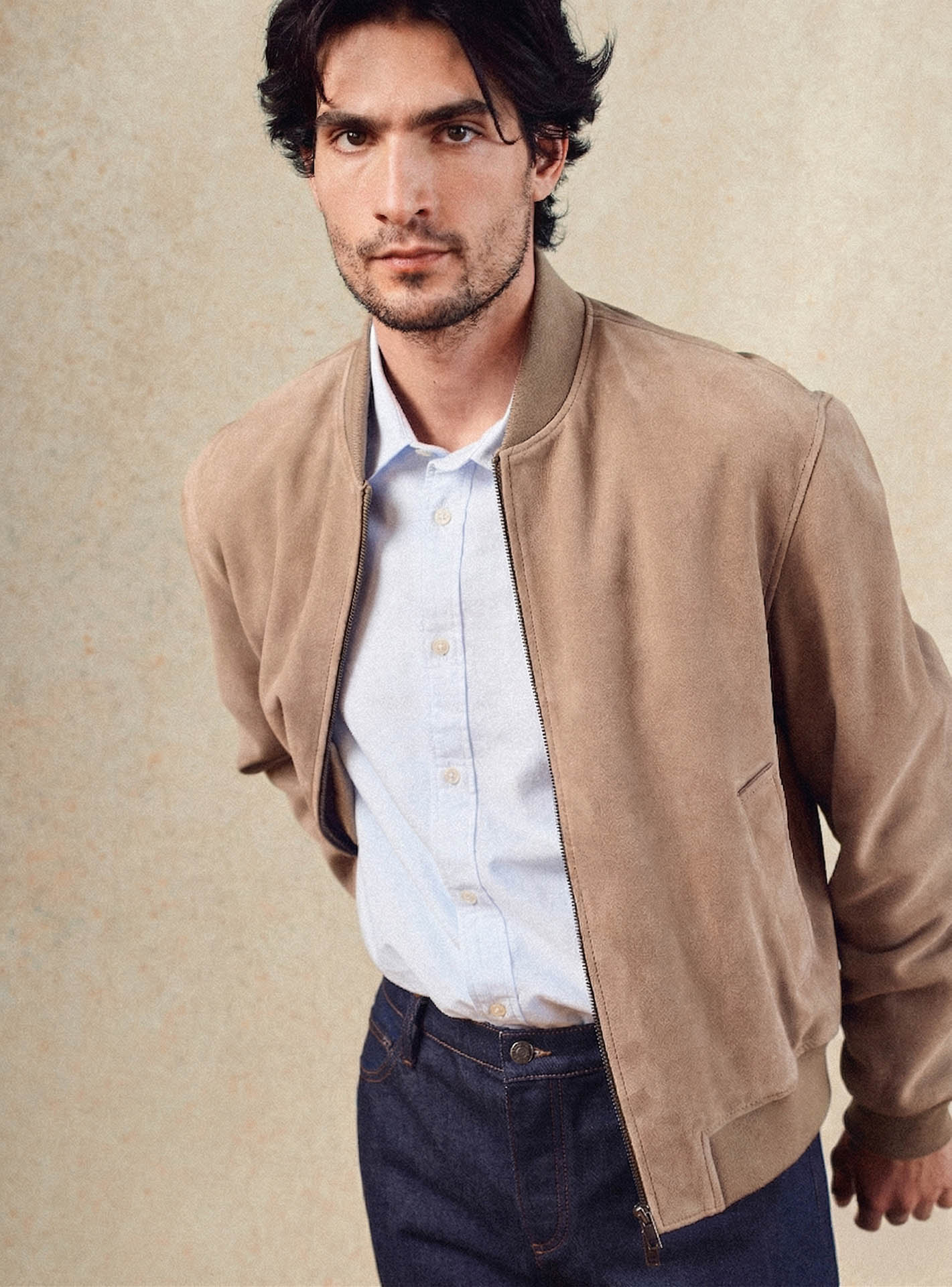 Chemise cloud en coton Balibaris - Robin - Plan taille