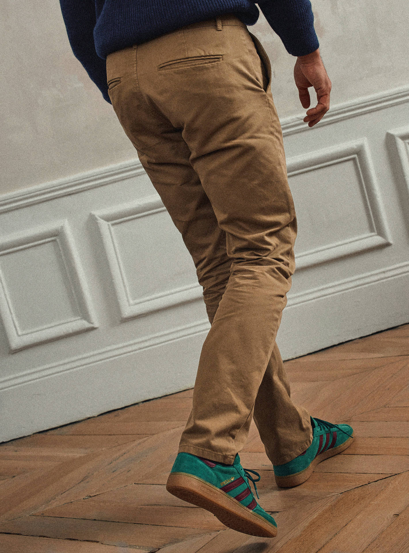 Chino beige en coton Balibaris - Paul