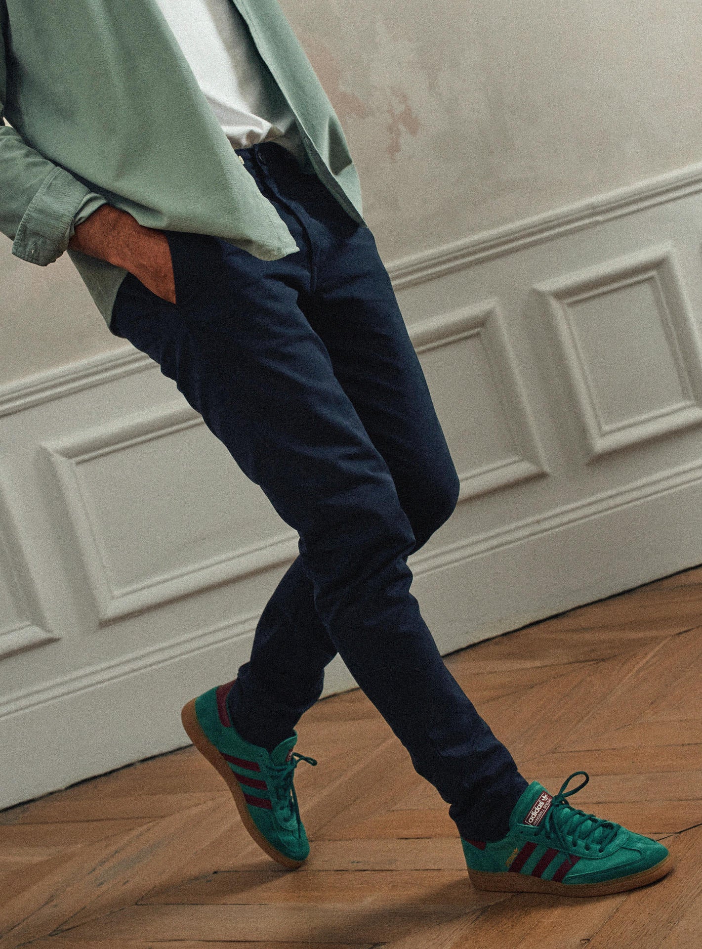 Chino Ajusté Charles Marine-1