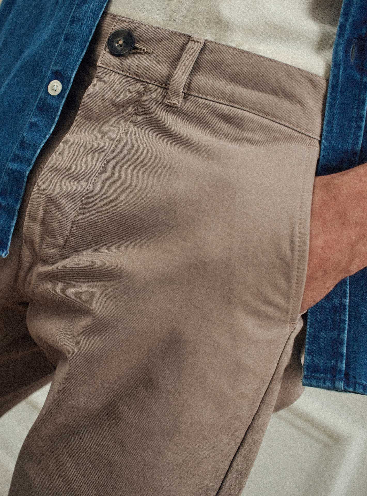 Chino beige en coton Balibaris - Charles