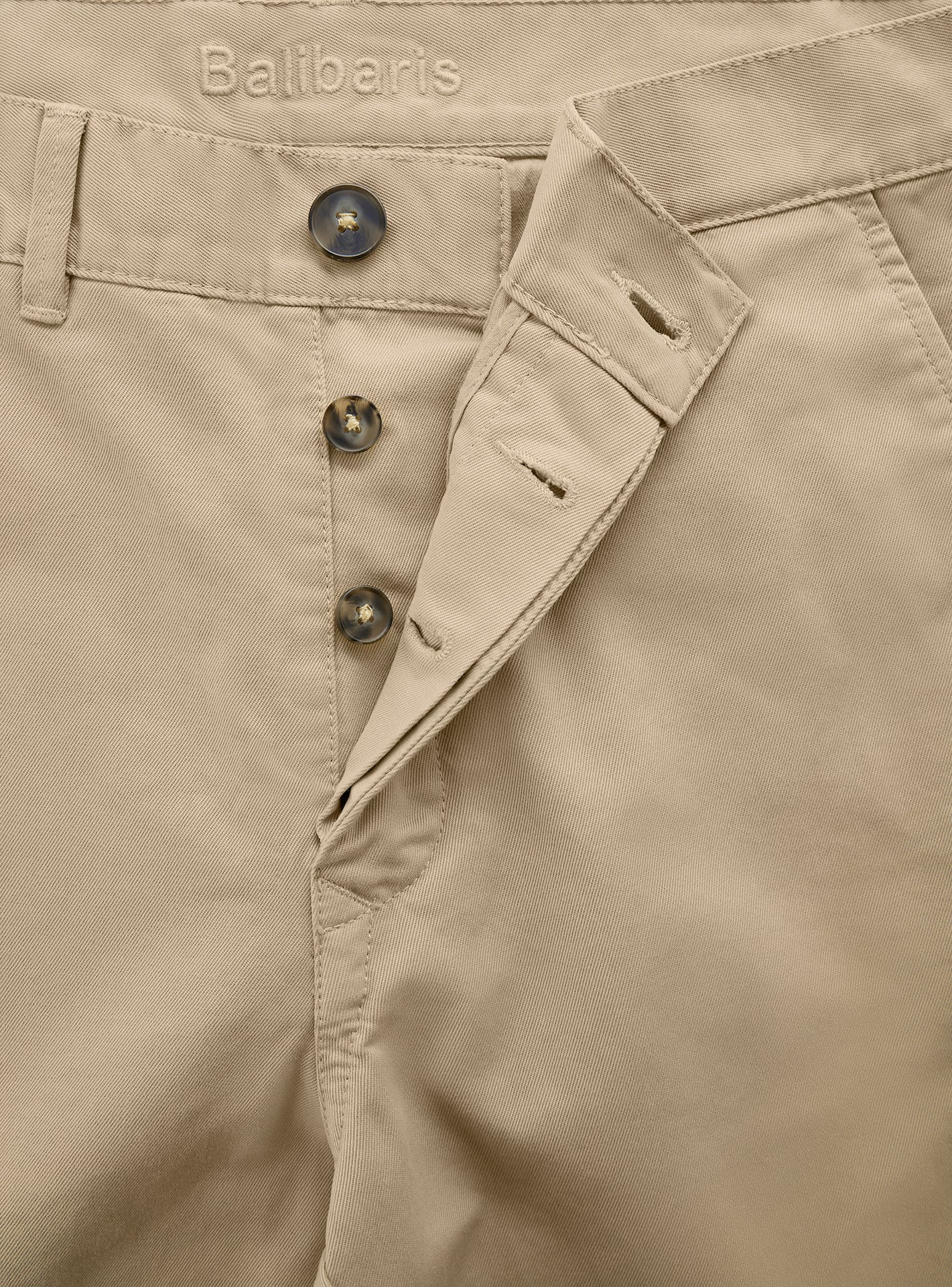 Chino beige en coton Balibaris - Charles - Packshot