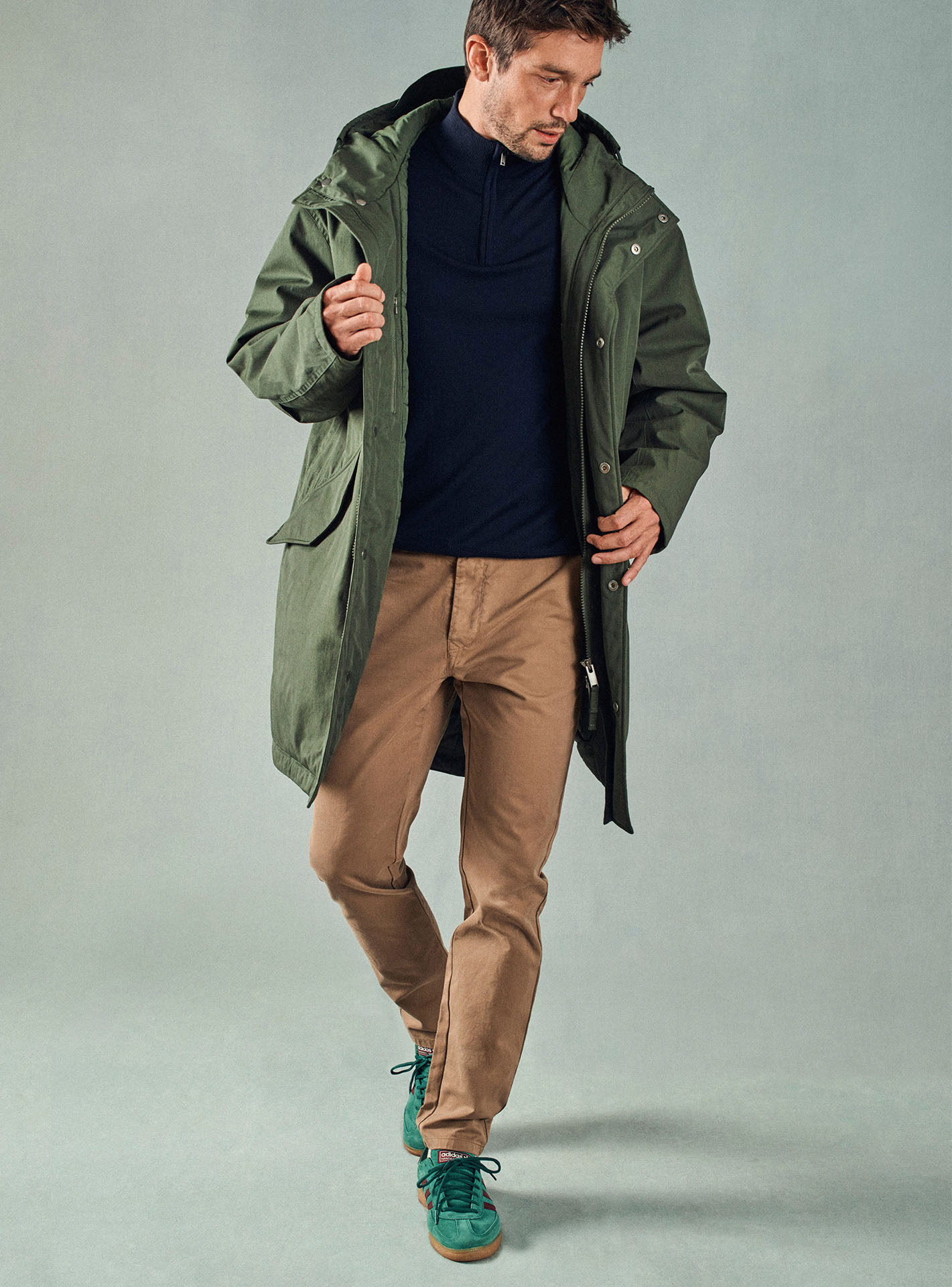 Chino sienna en coton Balibaris - Charles