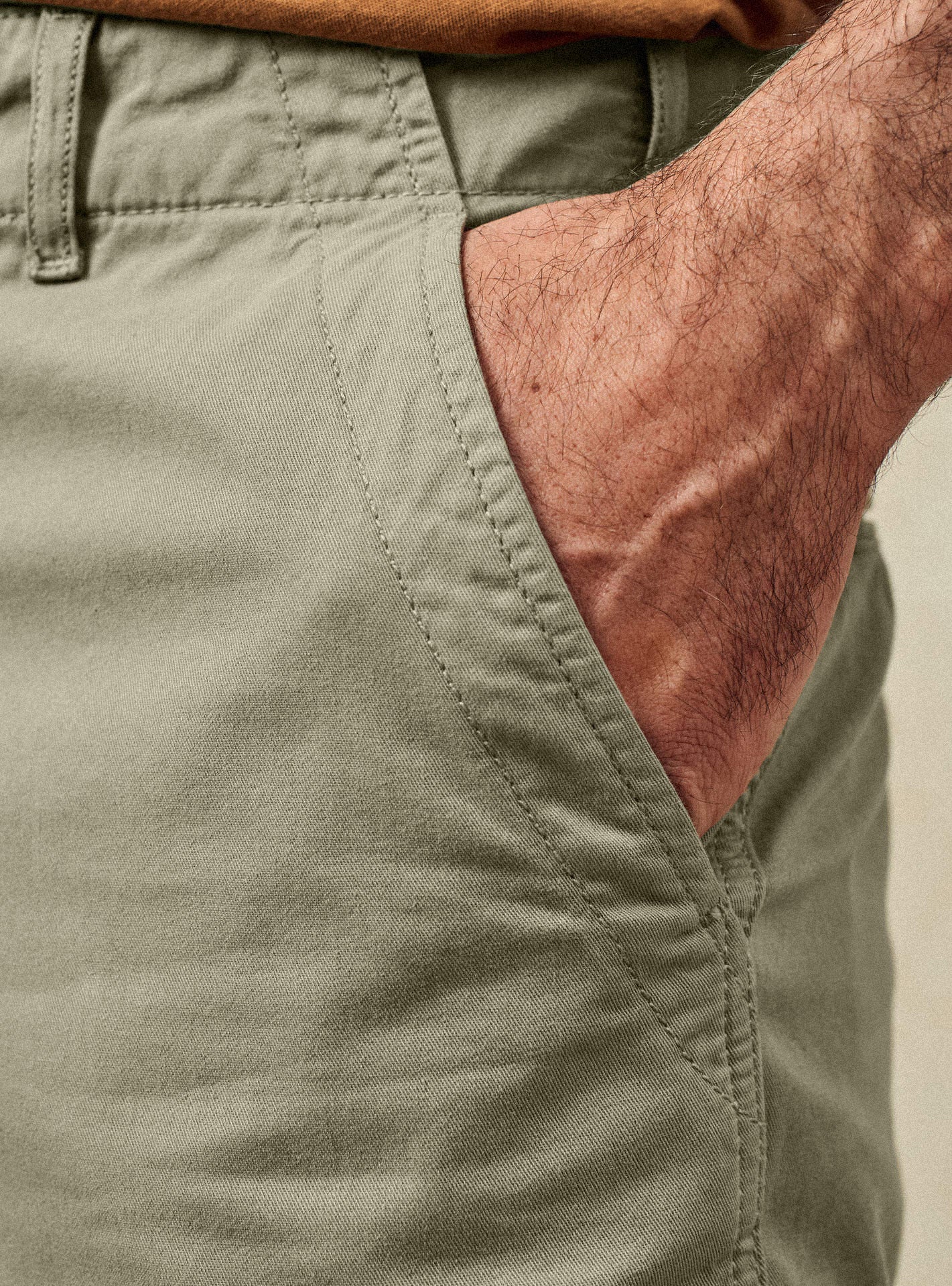Chino en coton Balibaris - Ulysse Bitume