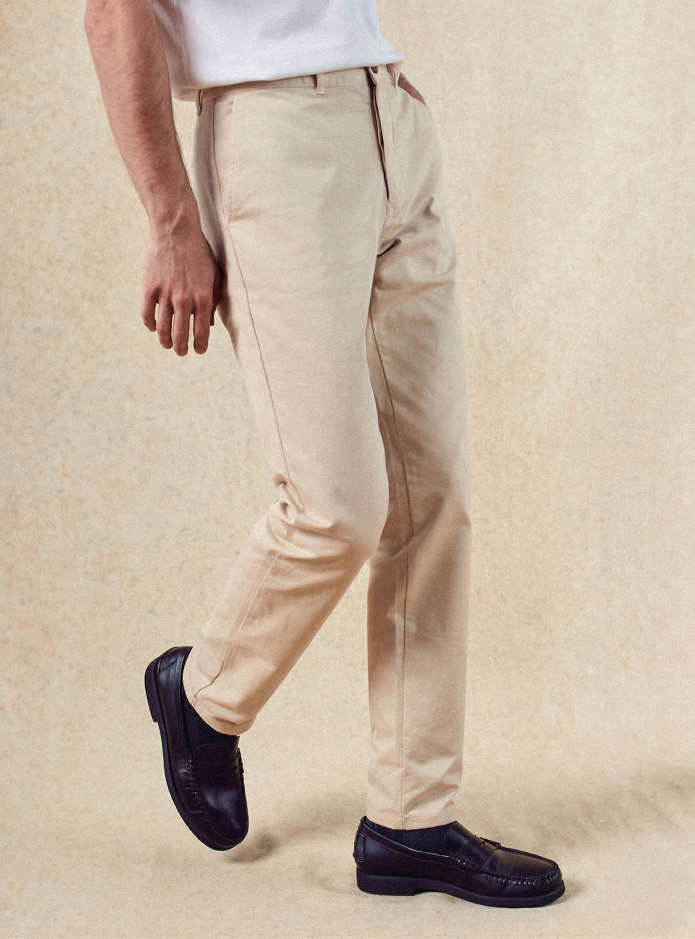 Chino en coton Balibaris - Charles Brume - Plan taille