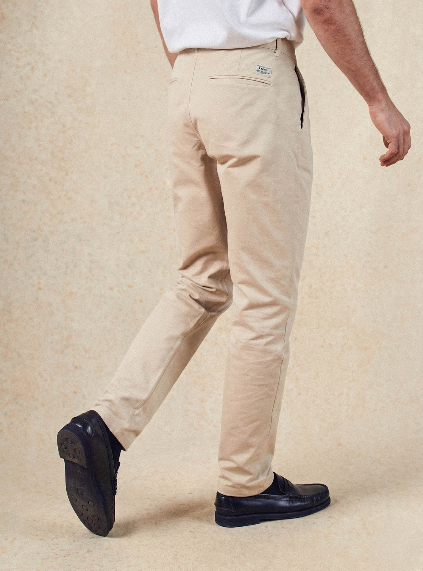 Chino en coton Balibaris - Charles Brume - Plan taille