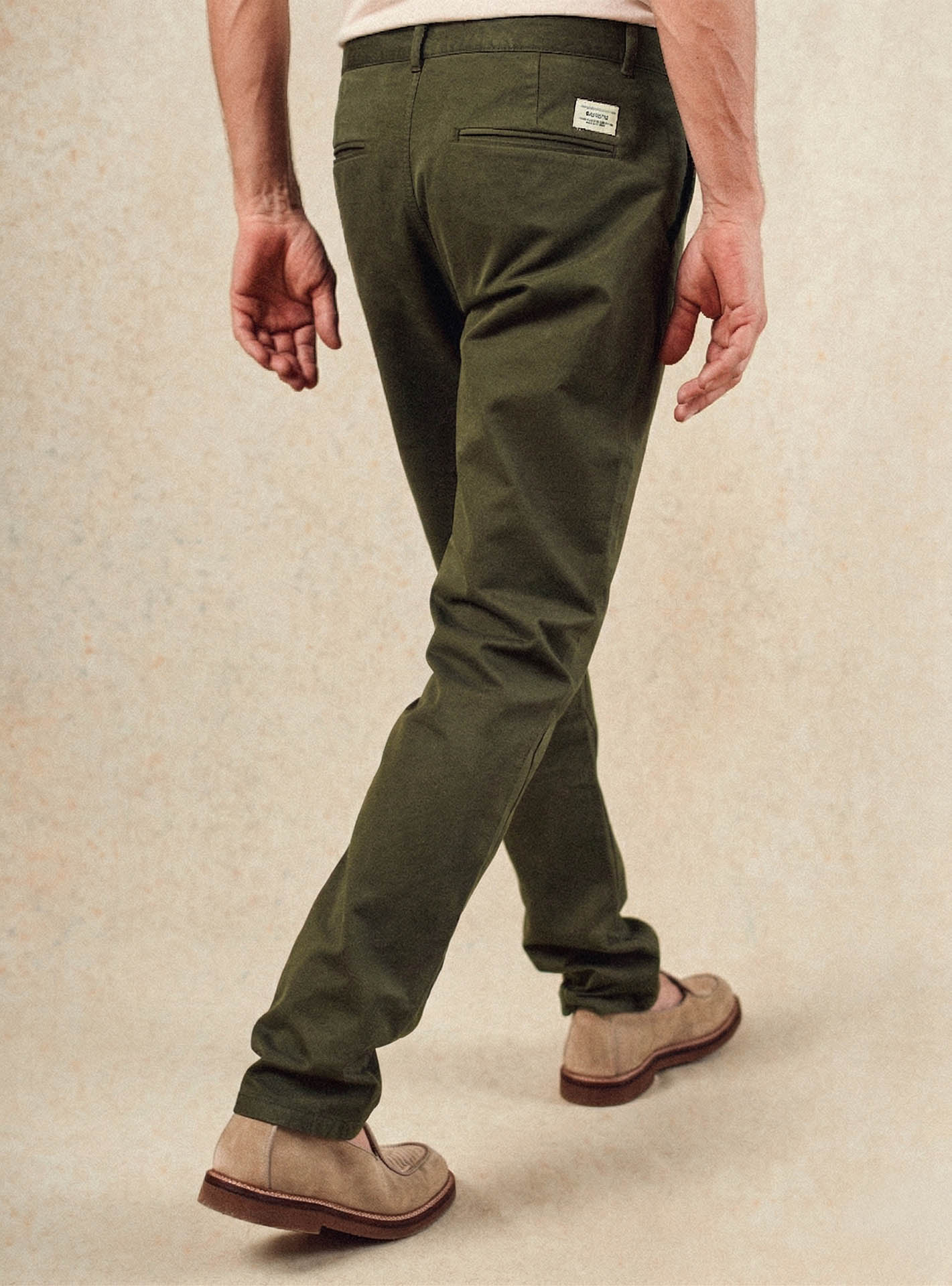 Chino en coton Balibaris - Paul Avocat - Plan taille