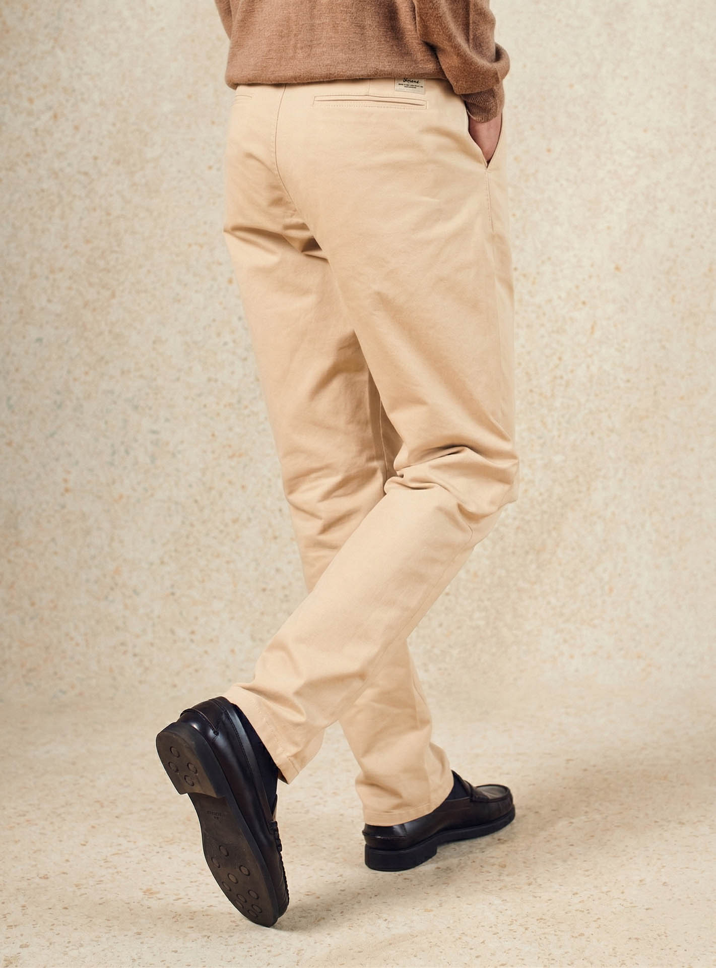 Chino en coton Balibaris - Paul Brume - Plan taille