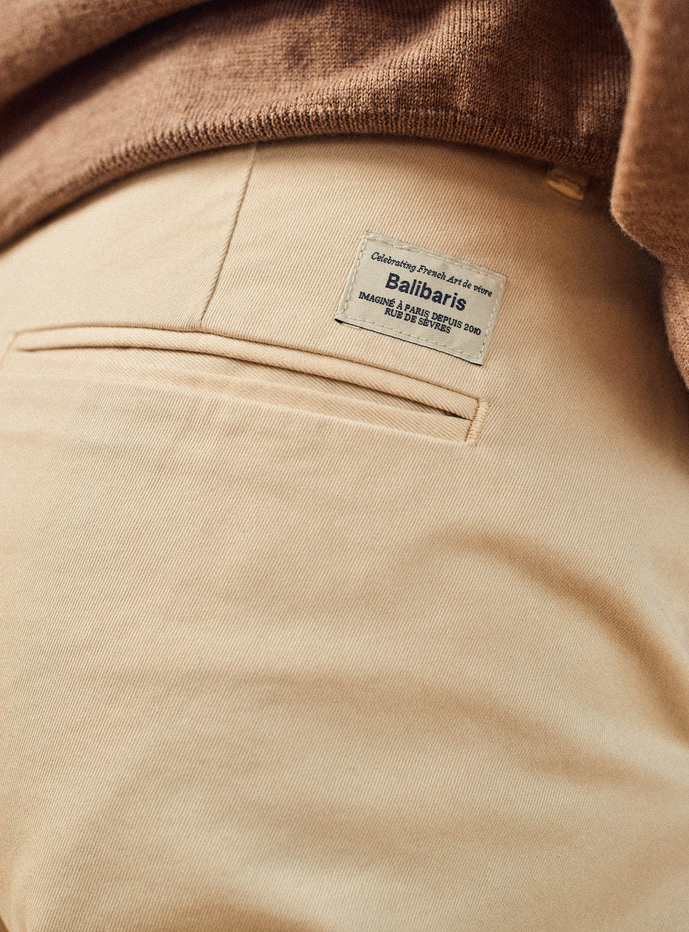 Chino en coton Balibaris - Paul Brume