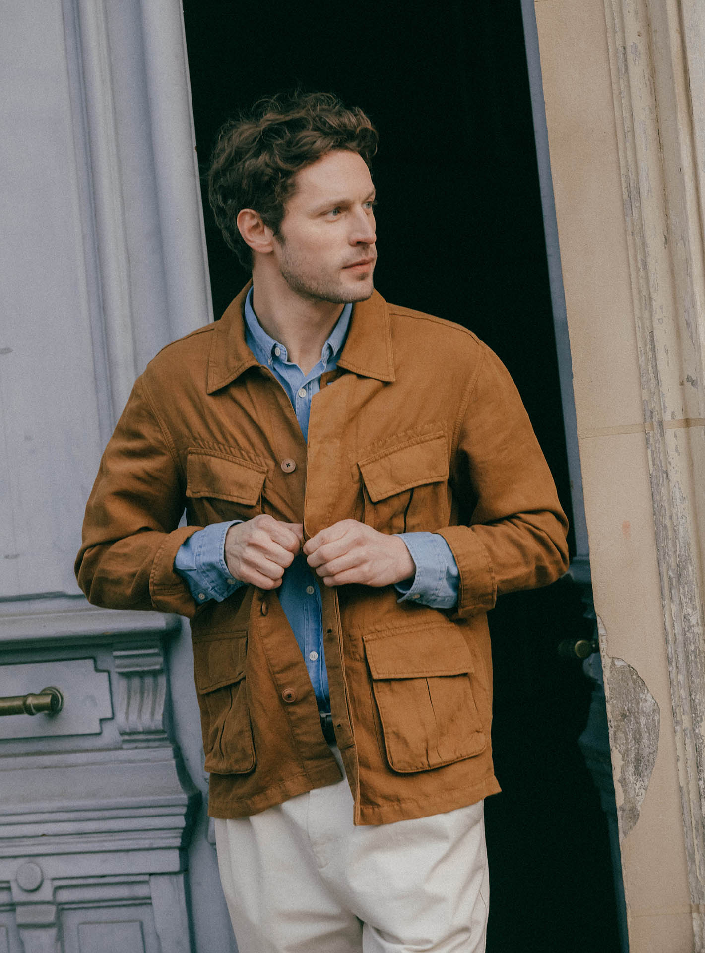 Blouson Balibaris - Aliocha Brun - Plan taille