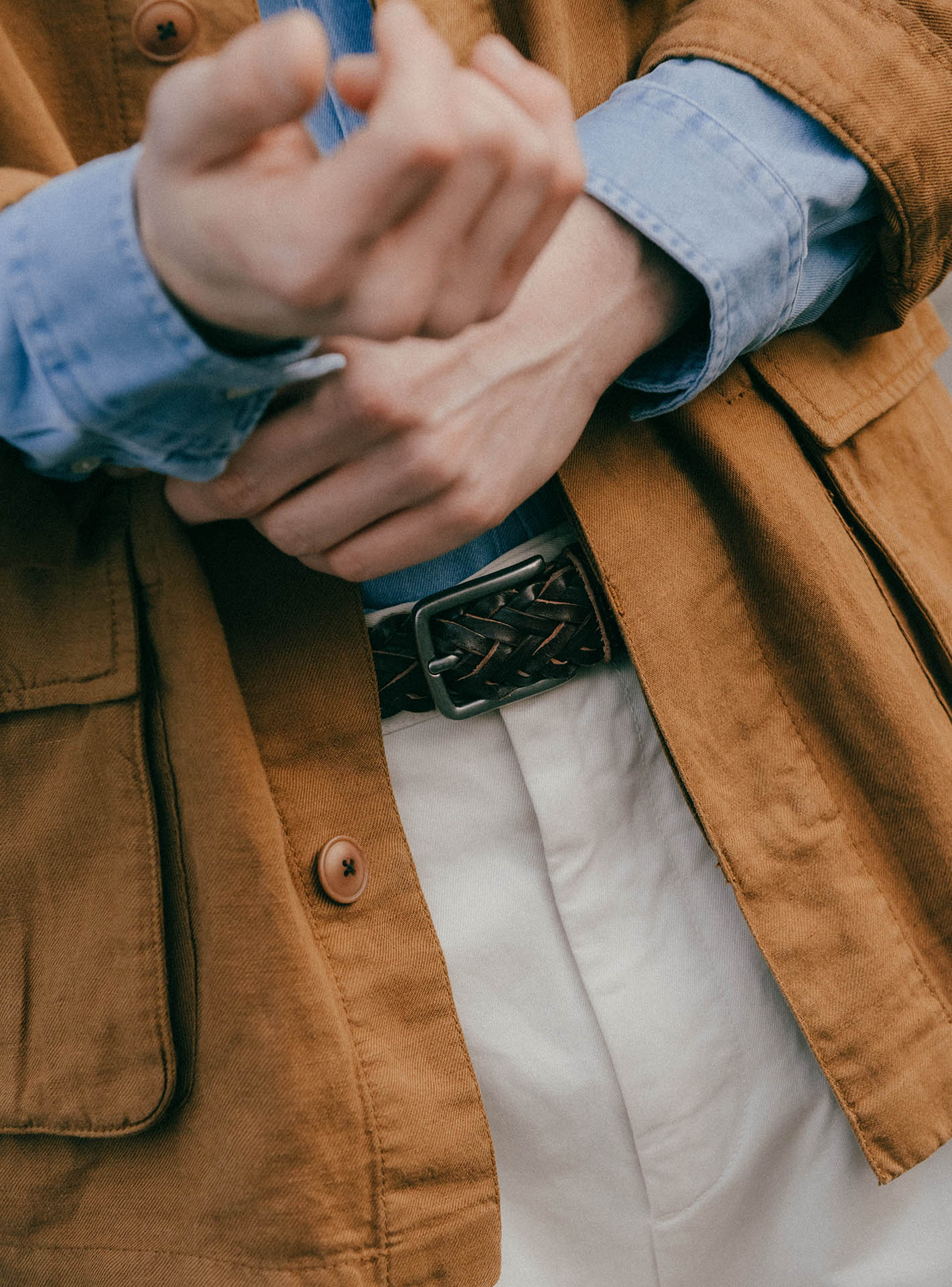 Blouson Aliocha Brun-8