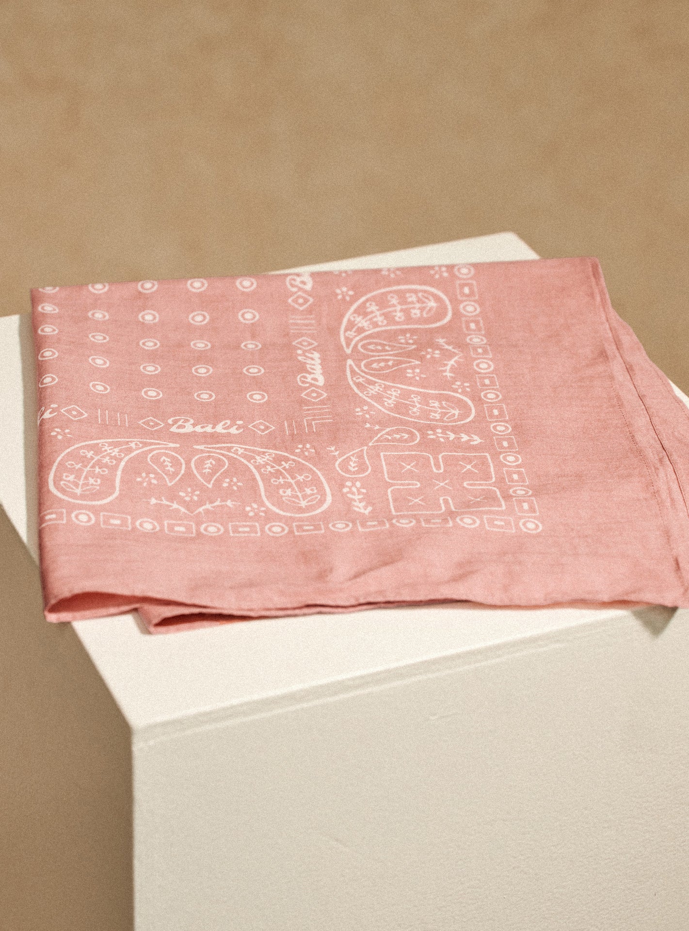 Echarpe en coton Balibaris - Foulard Cilian Rosette