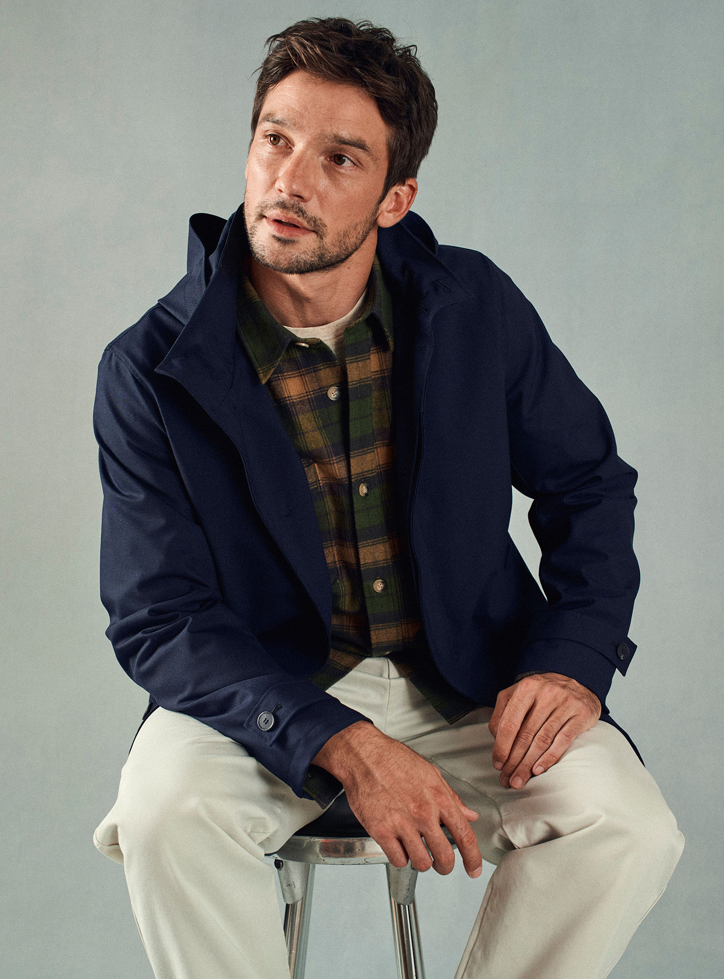 Imper navy Balibaris - Travis - Plan taille