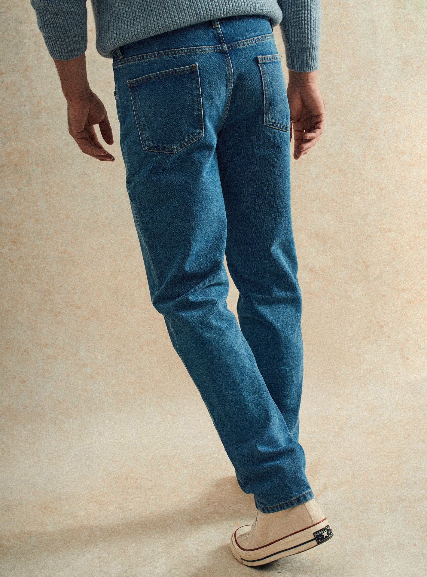 Jean en coton Balibaris - Leo Stone - Plan taille
