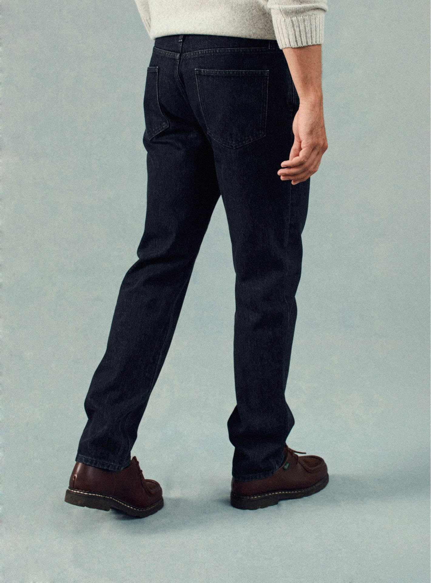 Jean en coton Balibaris - Joe Black Washed - Plan taille