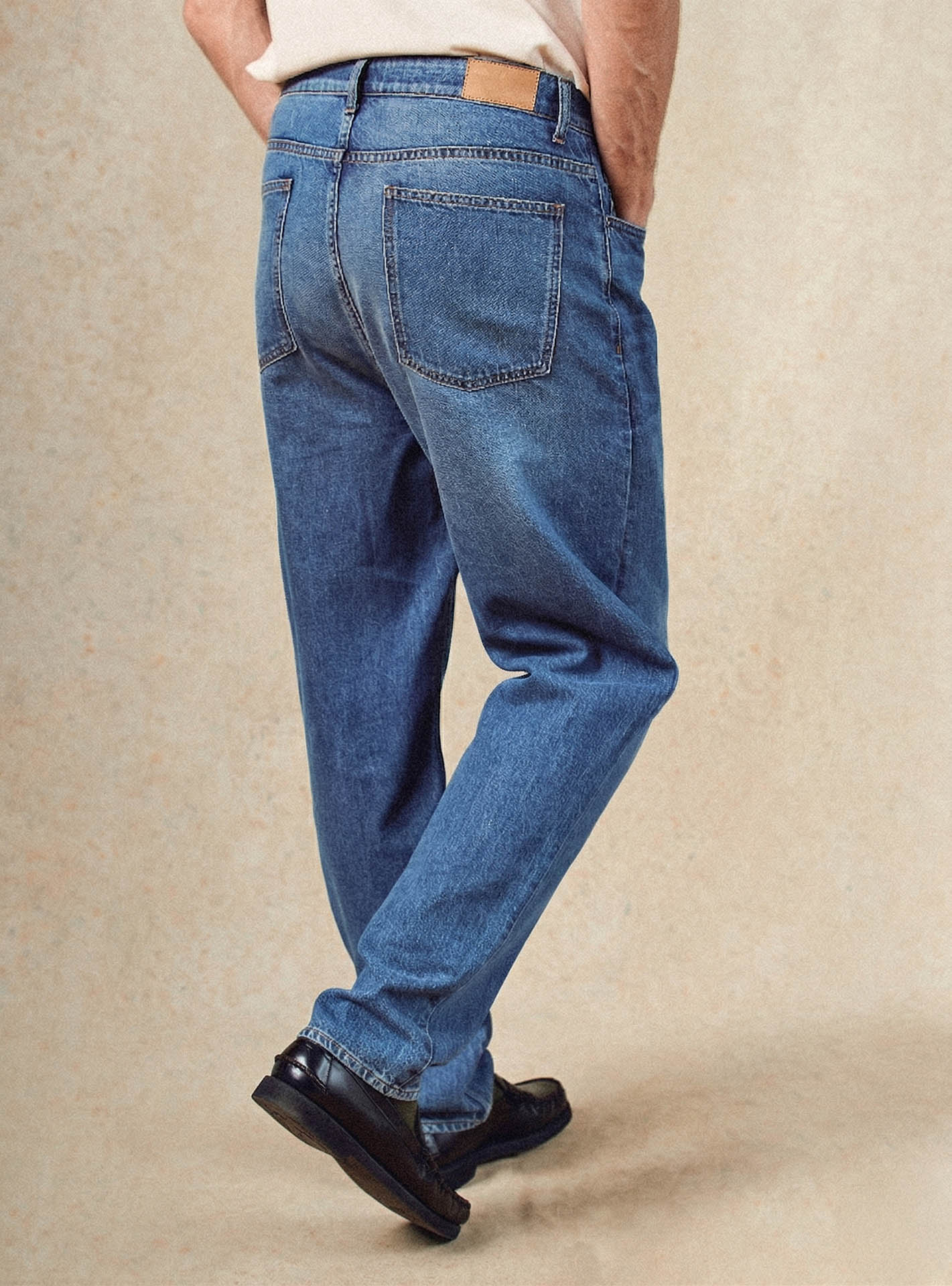 Jean en coton Balibaris - Dover Double Stone - Plan taille