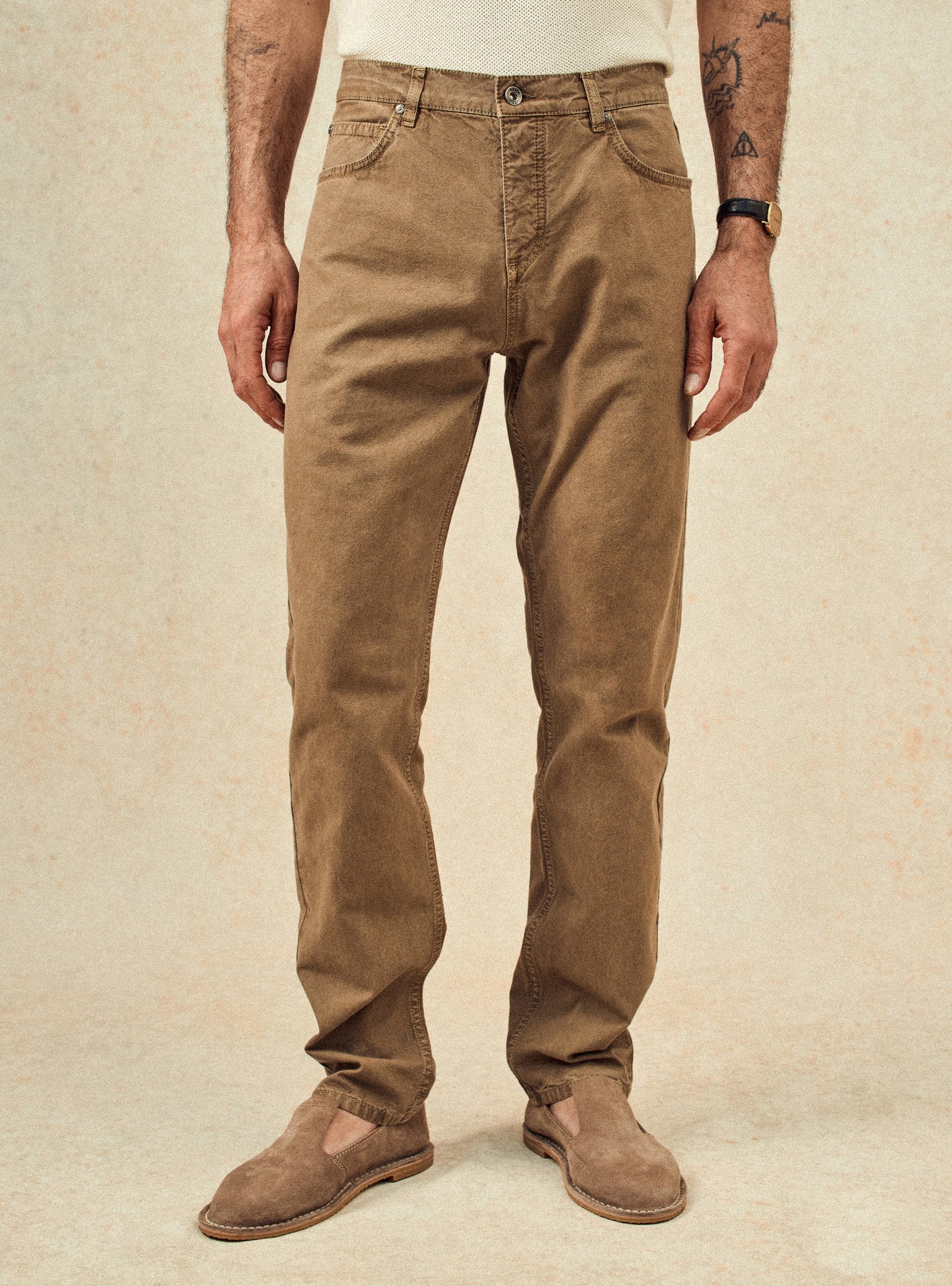 Jean Joe Stone Beige-1