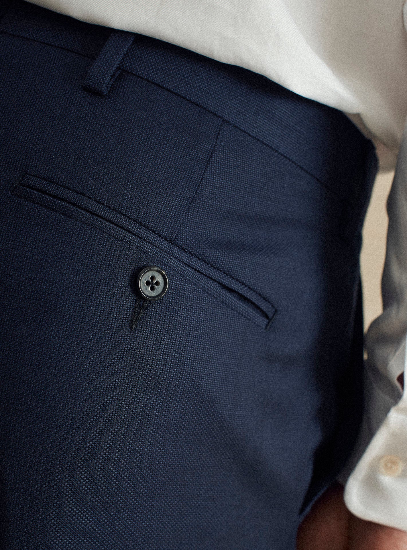 Pantalon de costume Jones Navy-5