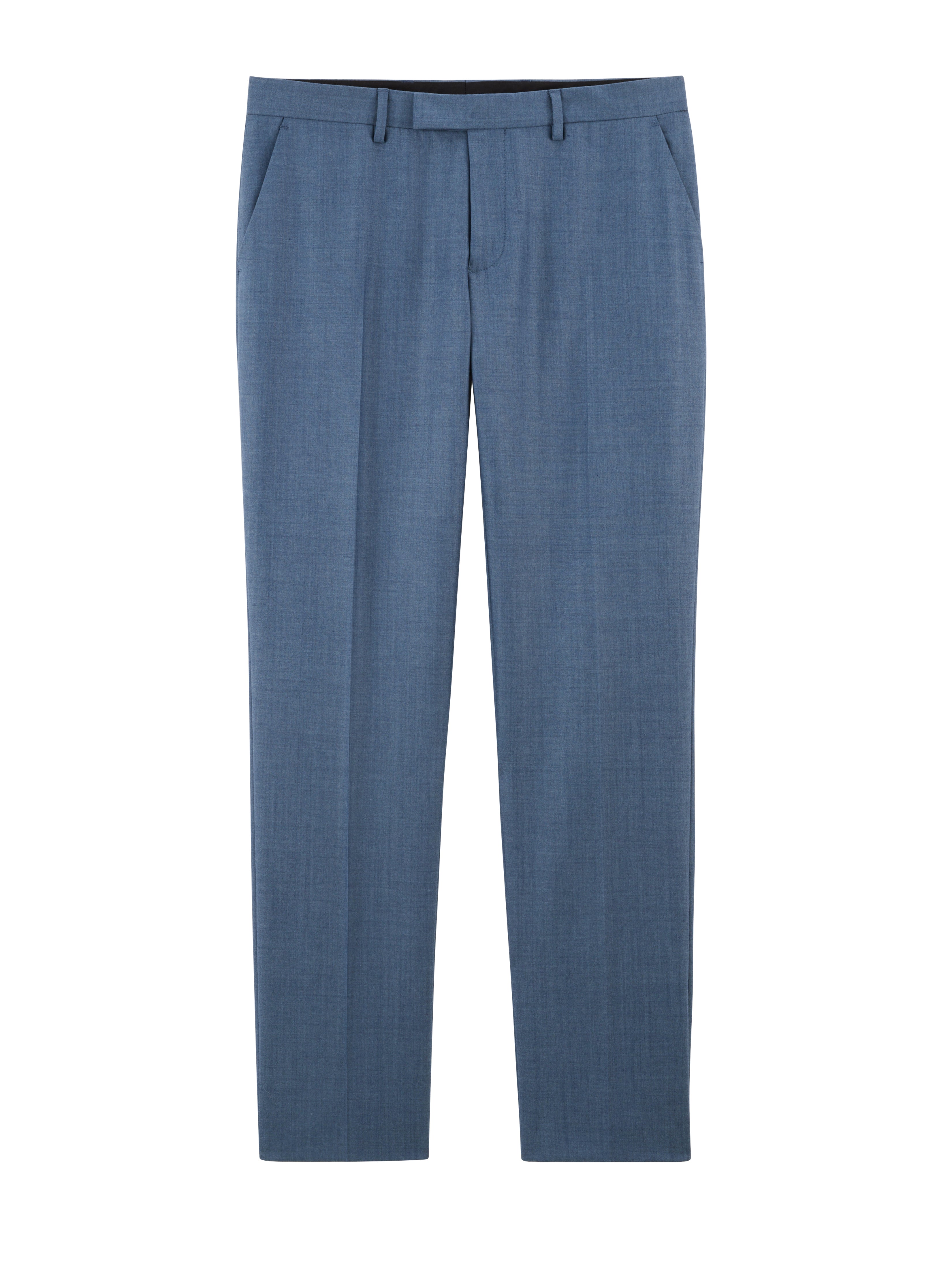 Pantalon de costume Gekko Blue Melanged-7