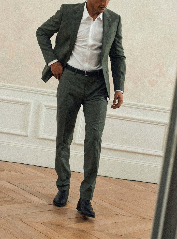 Pantalon de costume Jones Khaki