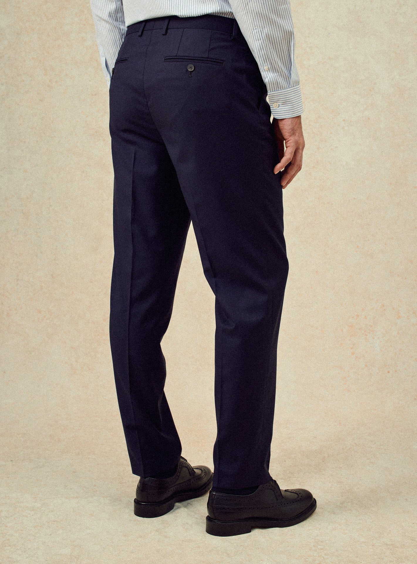 Pantalon de costume Clark Navy-4