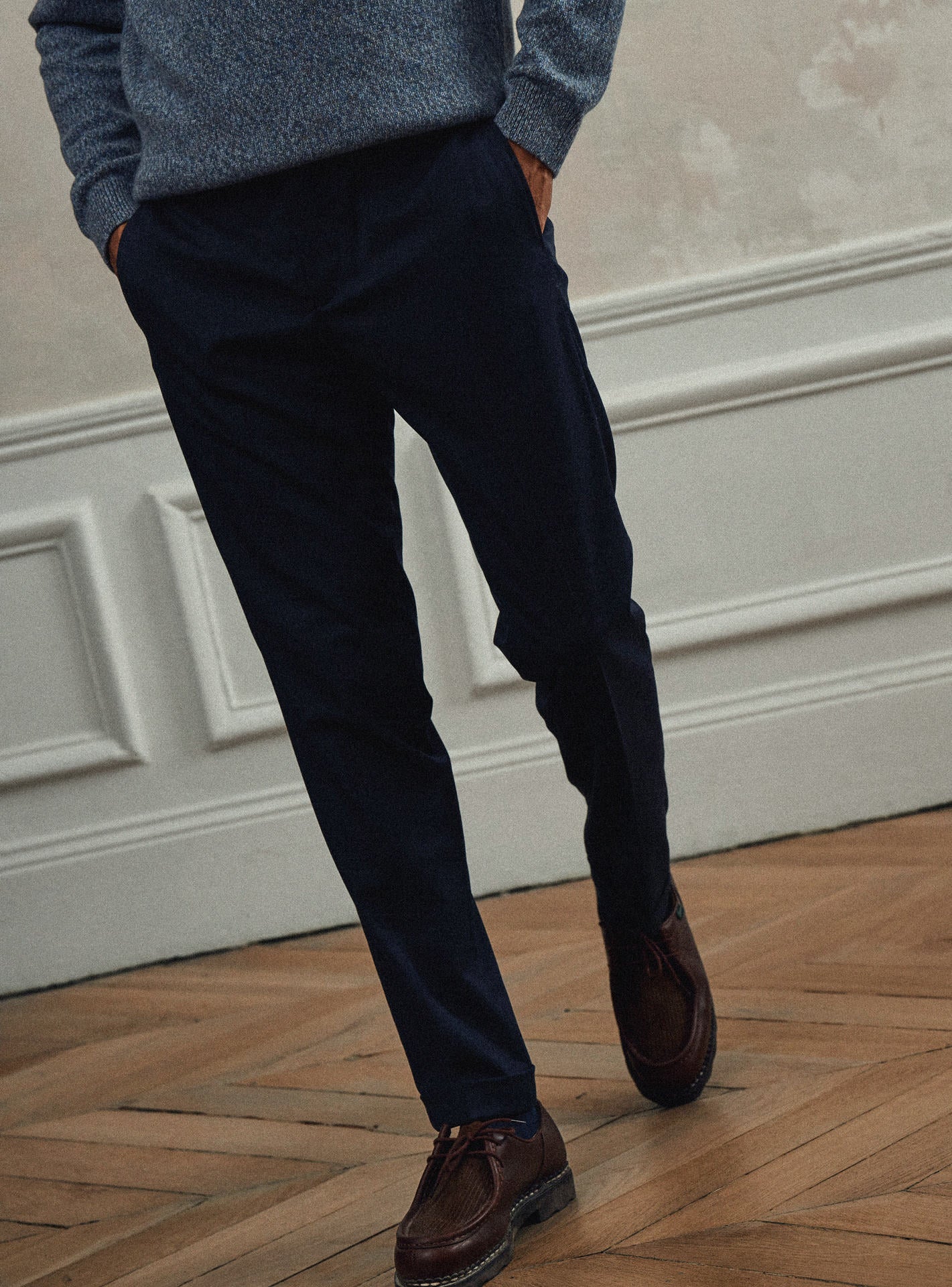Pantalon Steven Navy-1