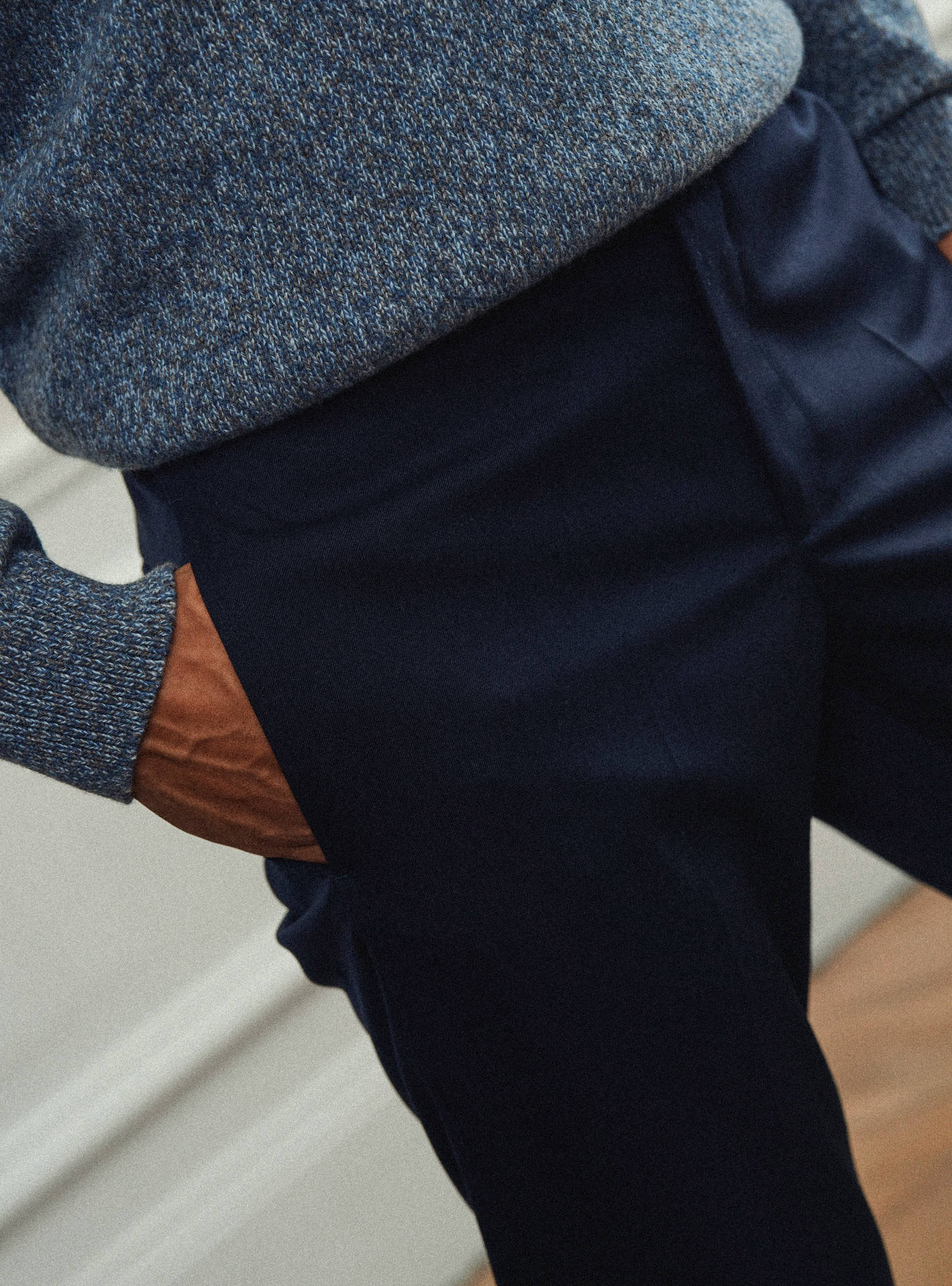 Pantalon Steven Navy-3