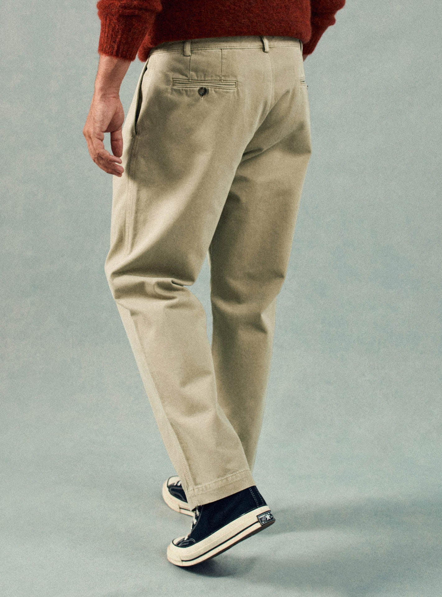 Pantalon en coton Balibaris - Covent Chanvre - Plan taille