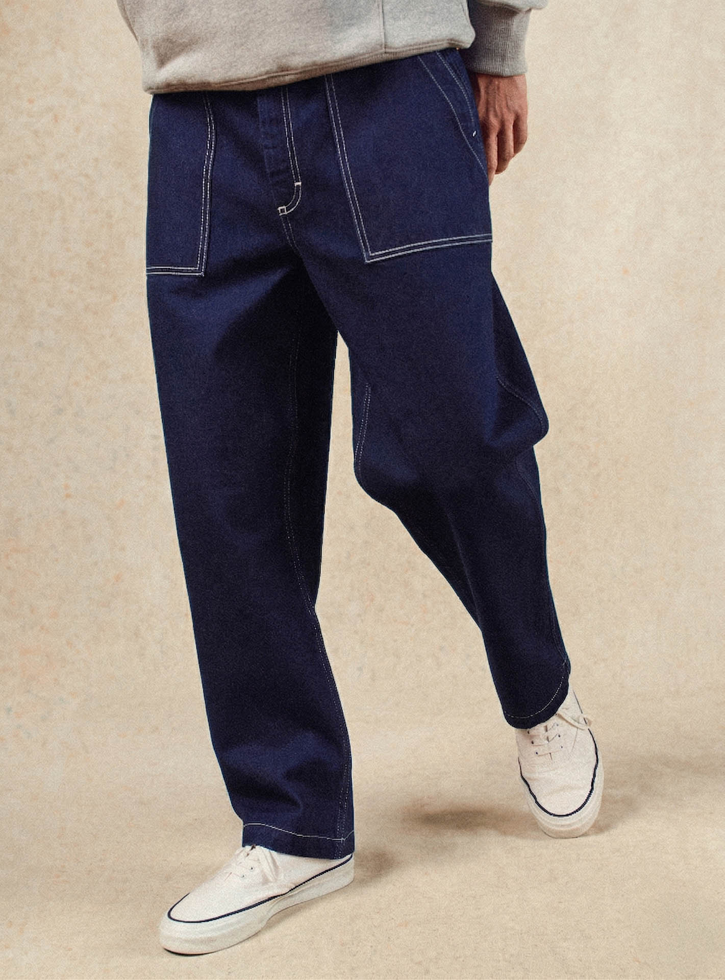 Pantalon en coton Balibaris - Java Brut - Plan taille