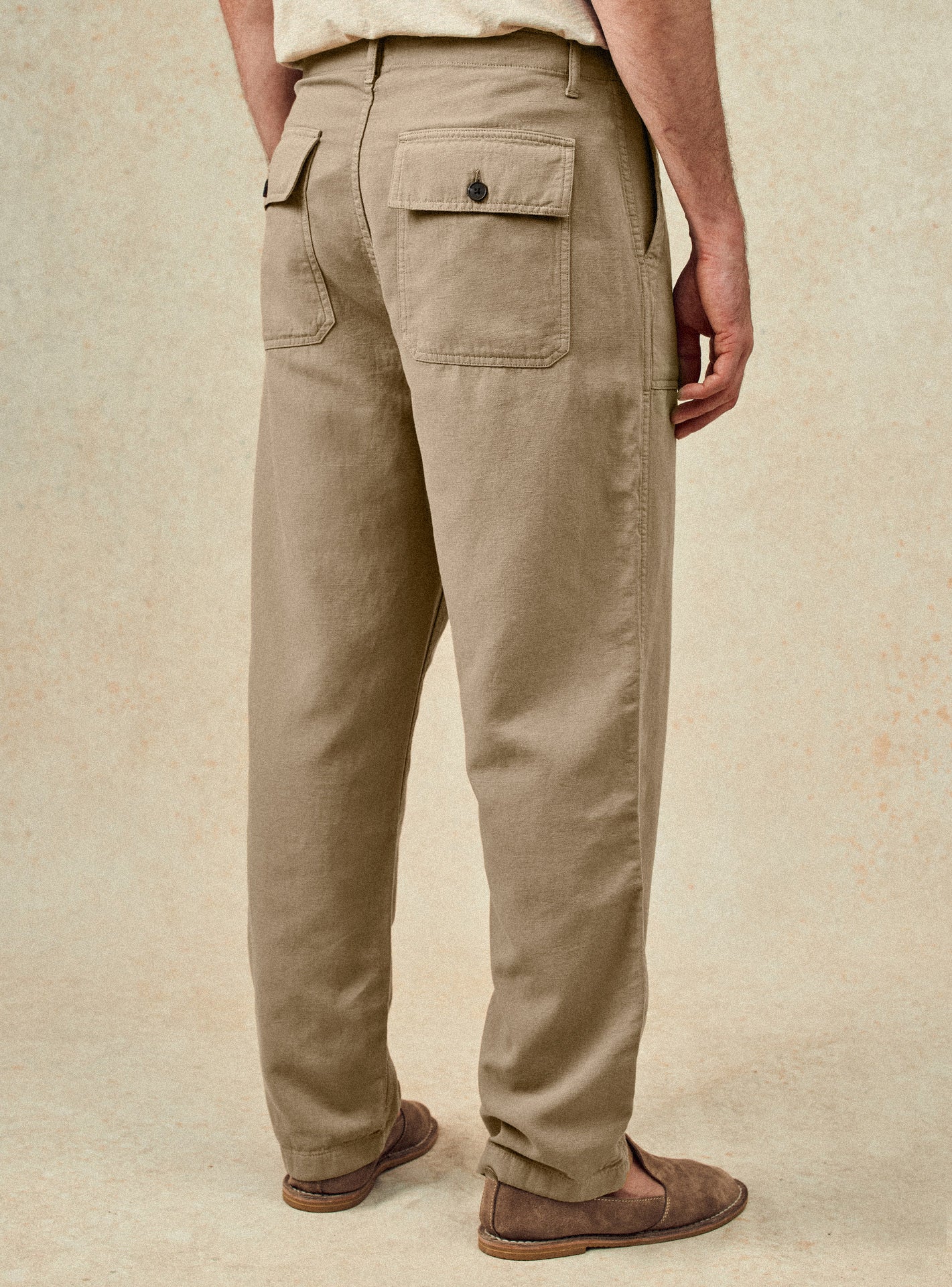 Java Wicker Trousers-5