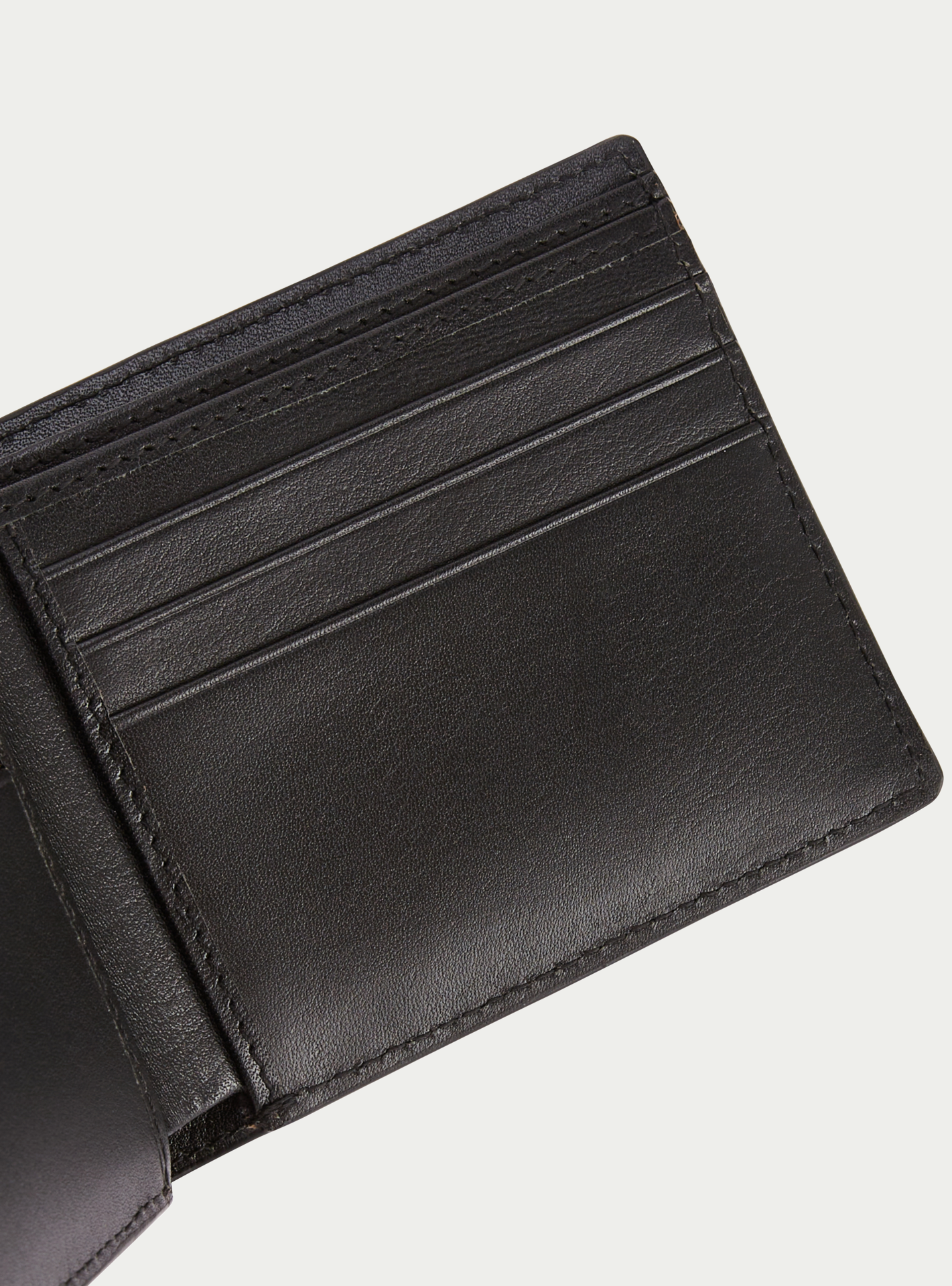 Portefeuille noir en cuir Balibaris - Jack - Packshot