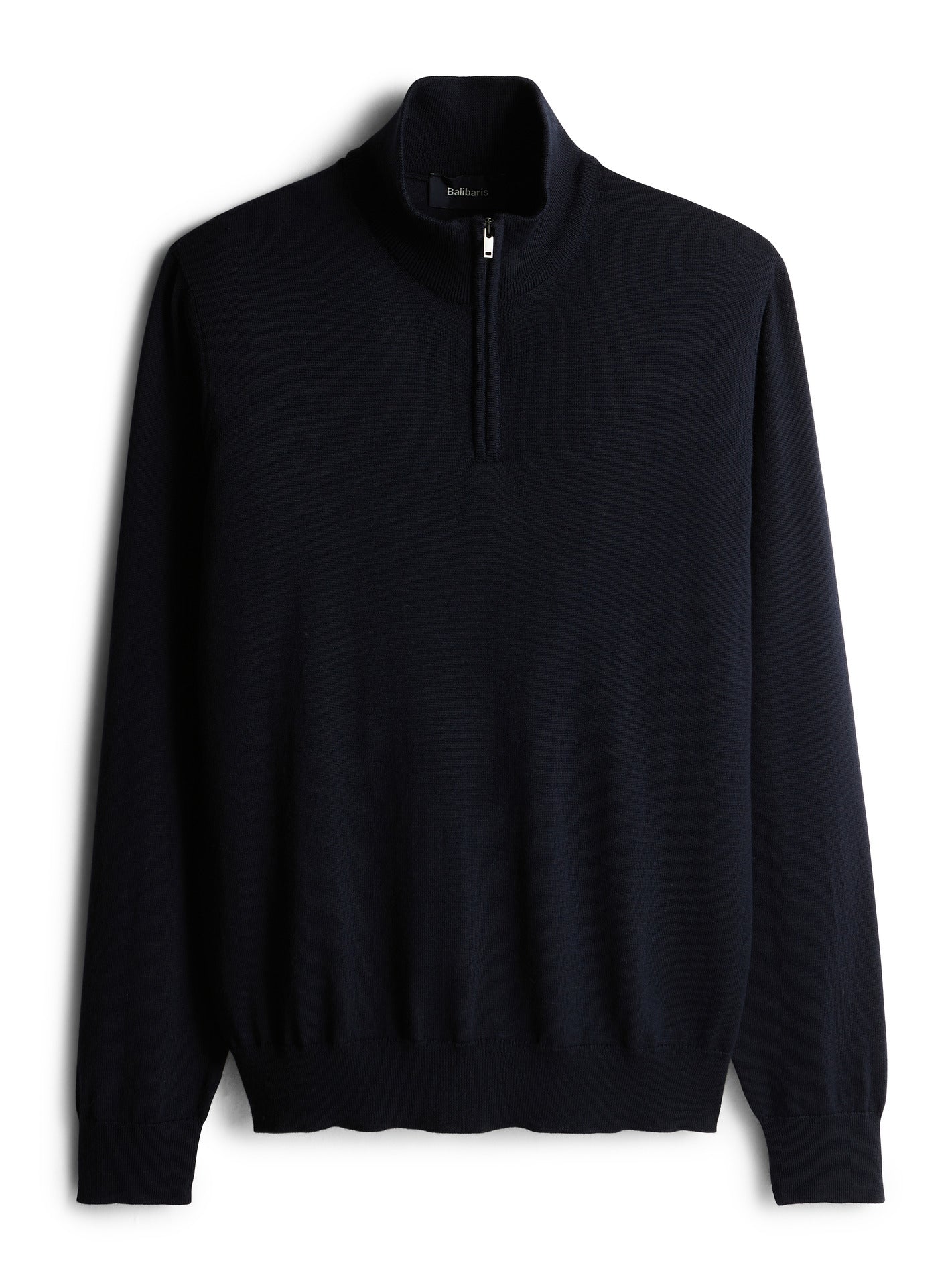 Pull navy en laine Balibaris - Aaron - Packshot