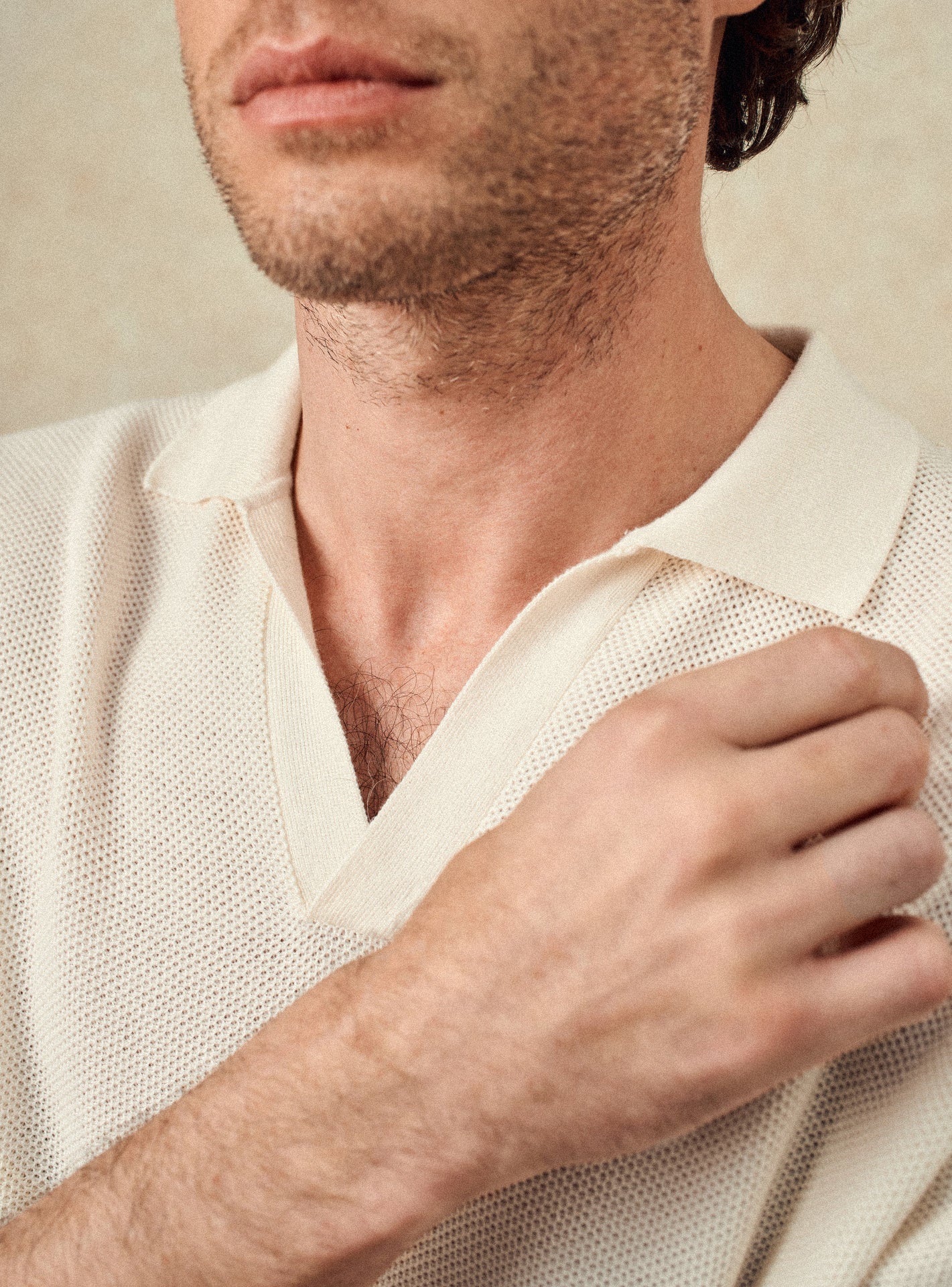 Pull ecru en coton Balibaris - Otto