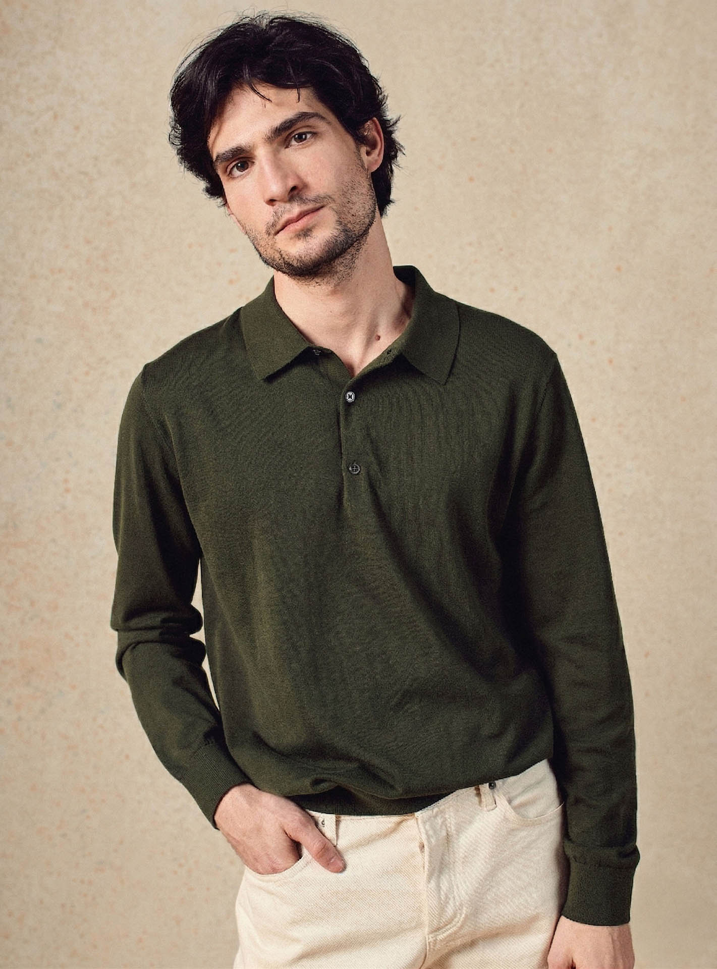 Pull en coton Balibaris - Benjamin Avocat - Plan taille