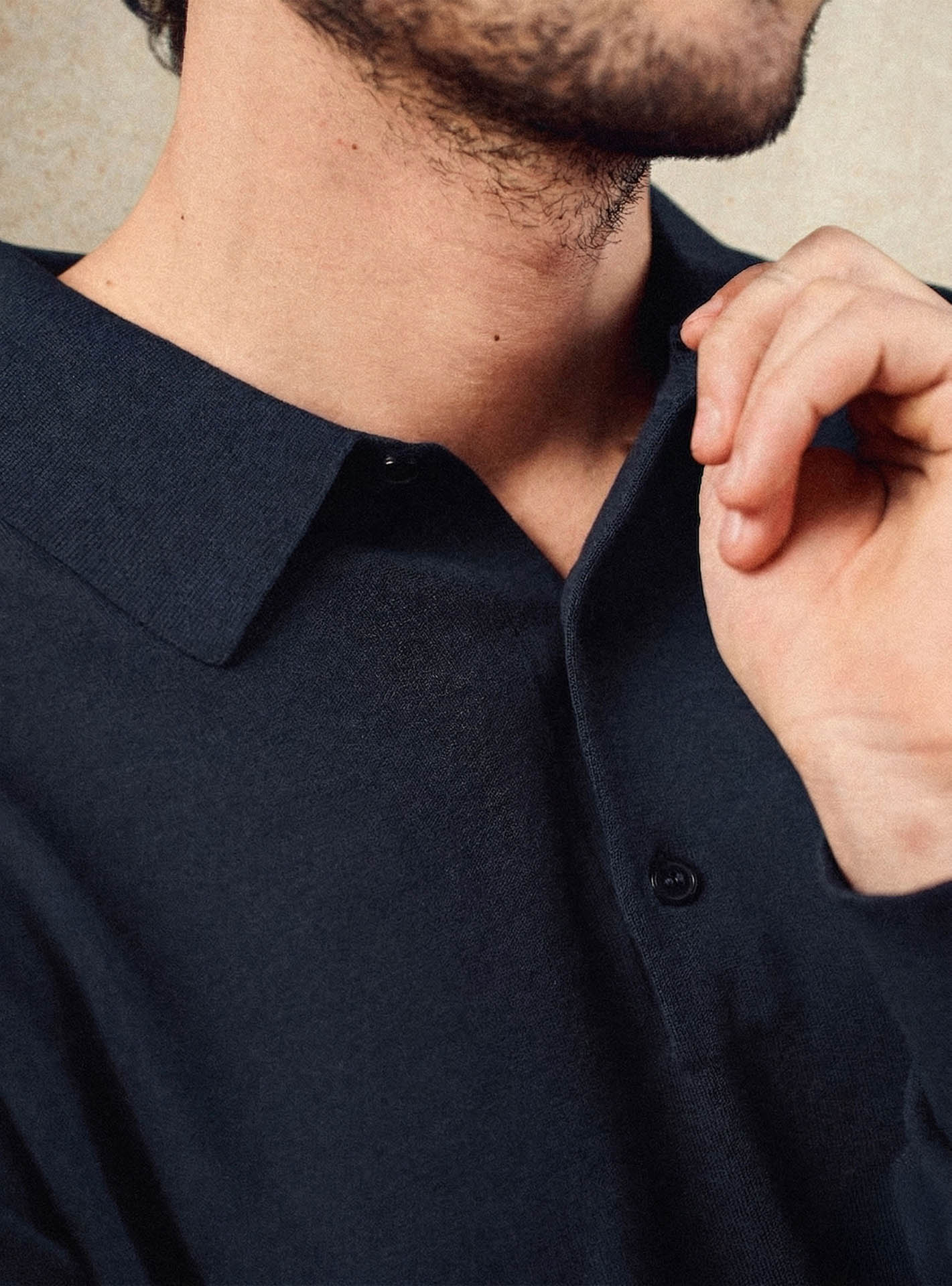 Pull navy en coton Balibaris - Benjamin