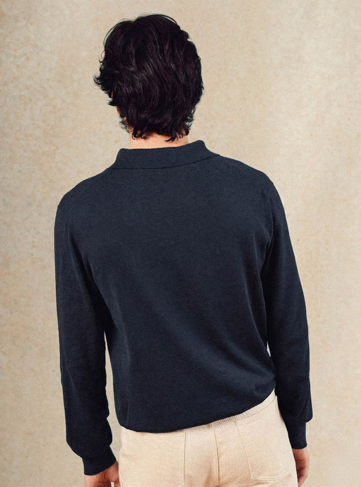 Benjamin Navy Sweater-3