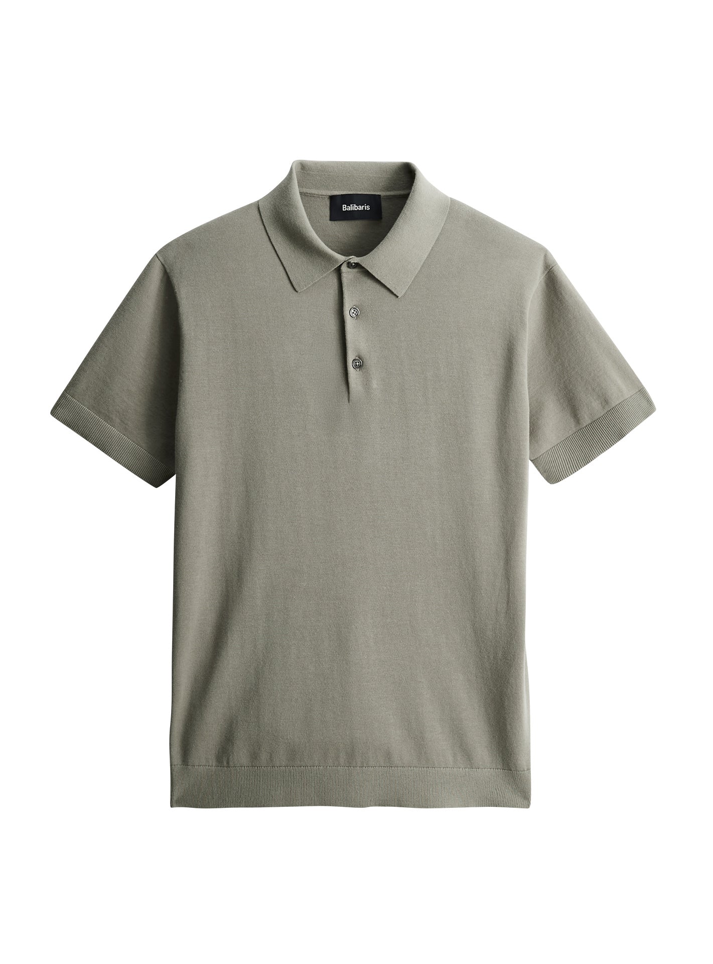 Polo en coton Balibaris - Anton Bitume - Packshot