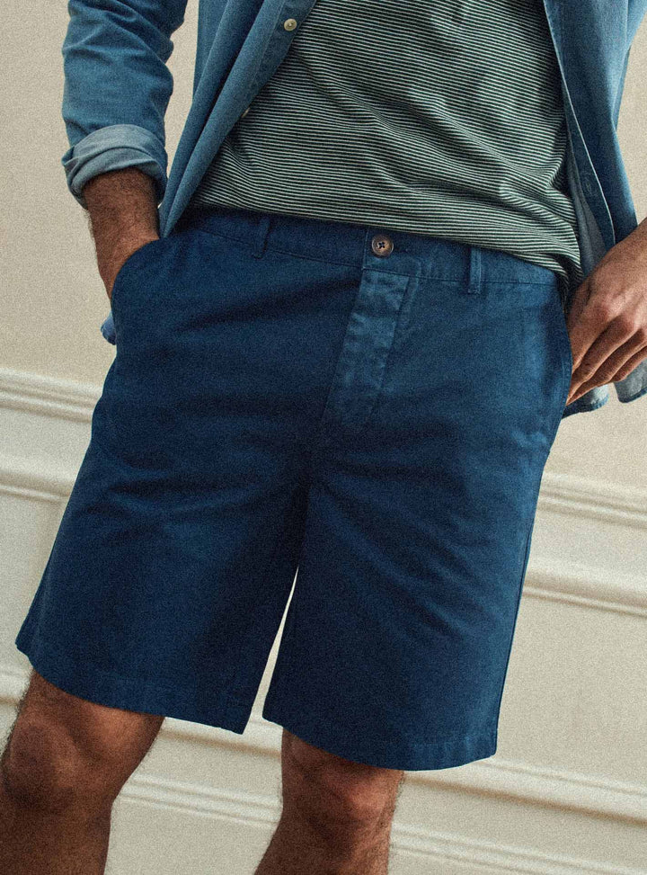 Hanks Indigo Shorts