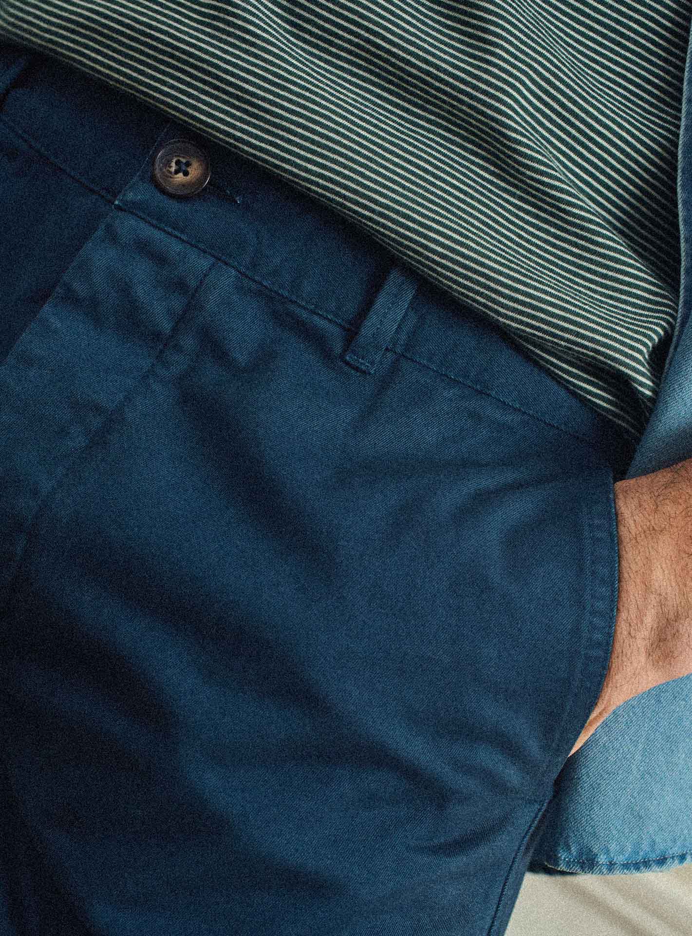 Short indigo en coton Balibaris - Hanks