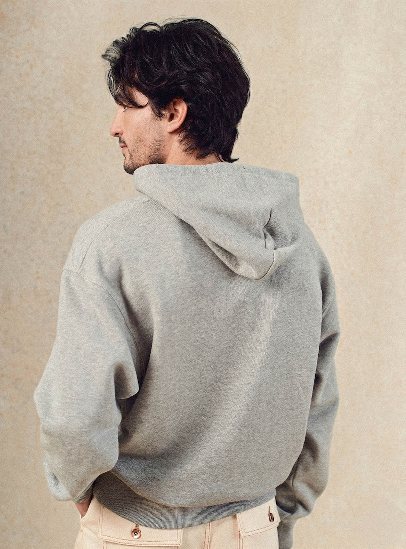 Sweat Hood Gris/Hills-6