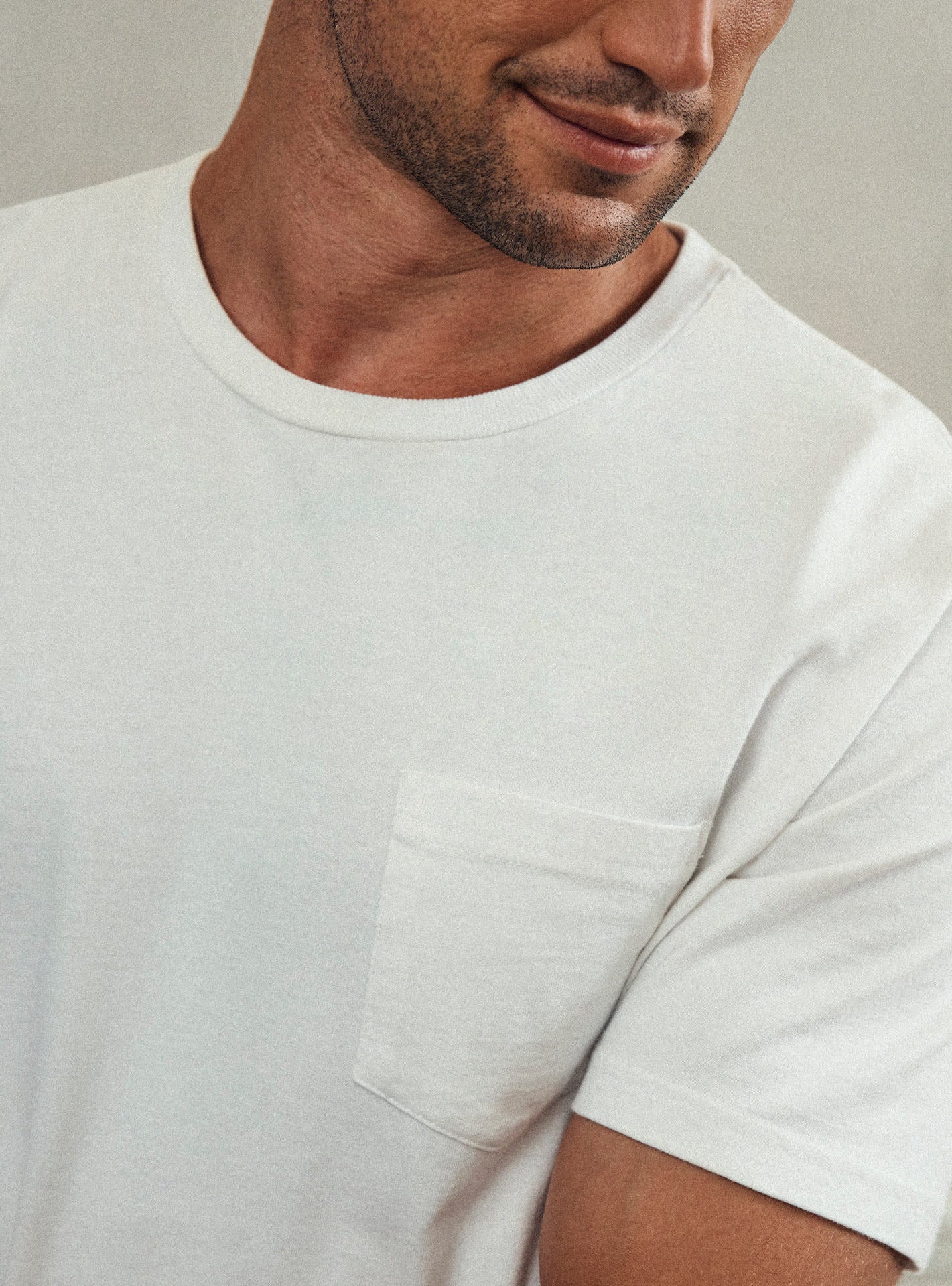 T-shirt blanc en coton Balibaris - Mitch