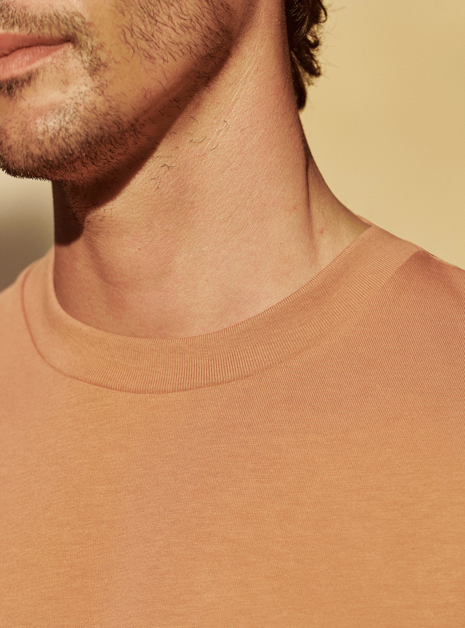 T-Shirt Mitch Corail-3
