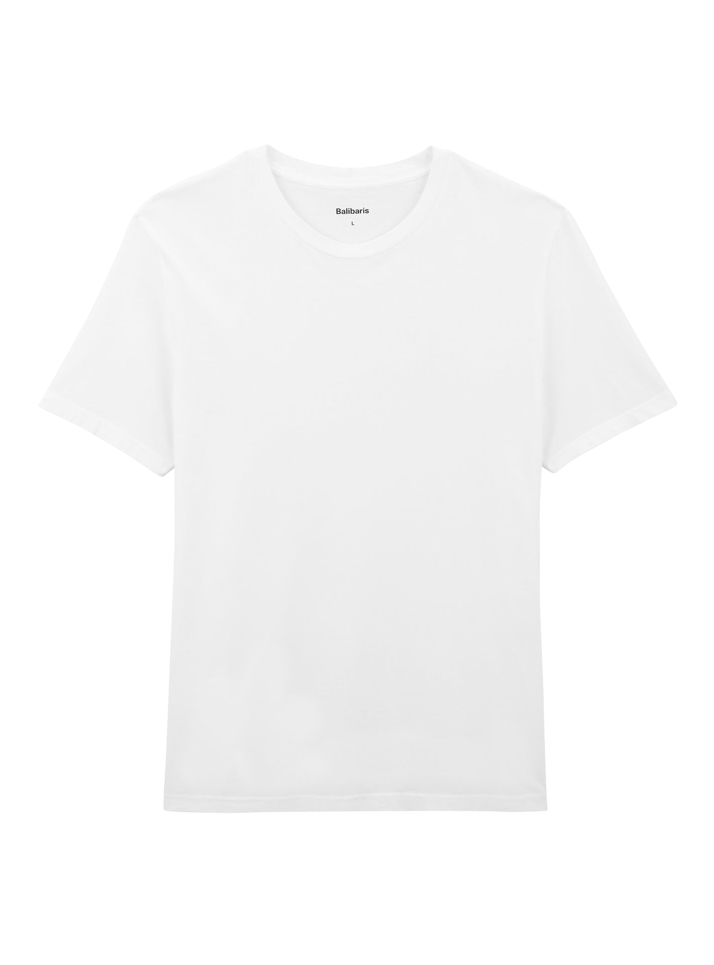T-shirt en coton Balibaris - Tim White - Packshot