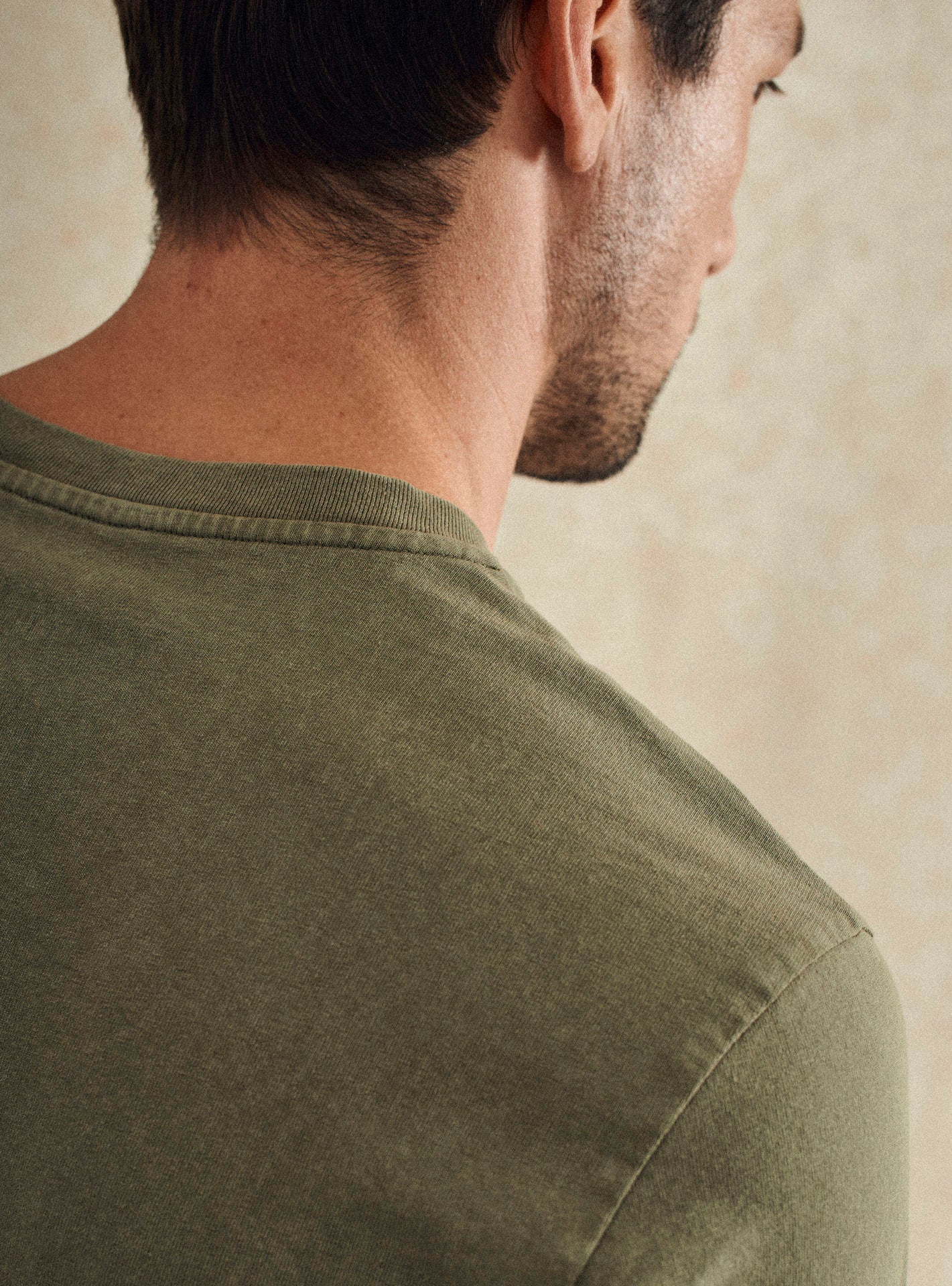 T-shirt Mitch Khaki-4