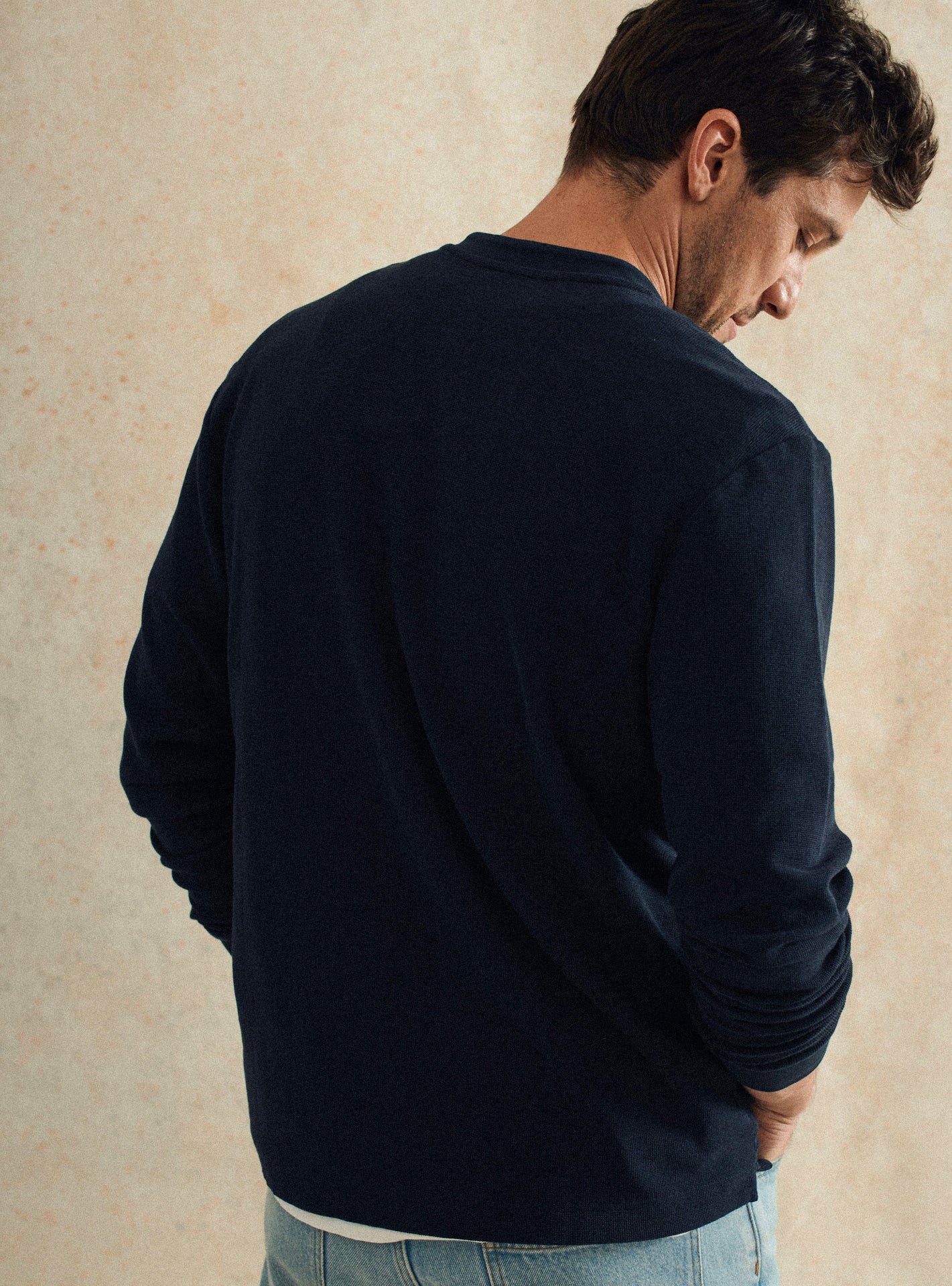 T-shirt navy Balibaris - Gabin - Plan taille