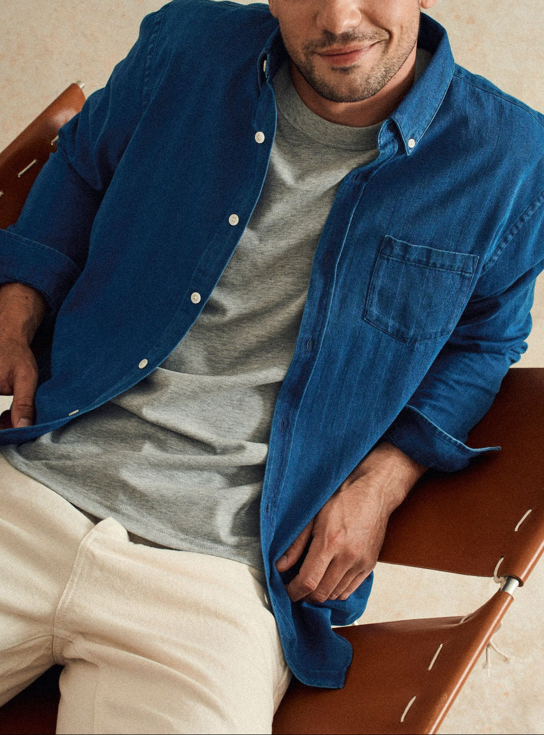 Bruno Mixed Grey T-shirt-2