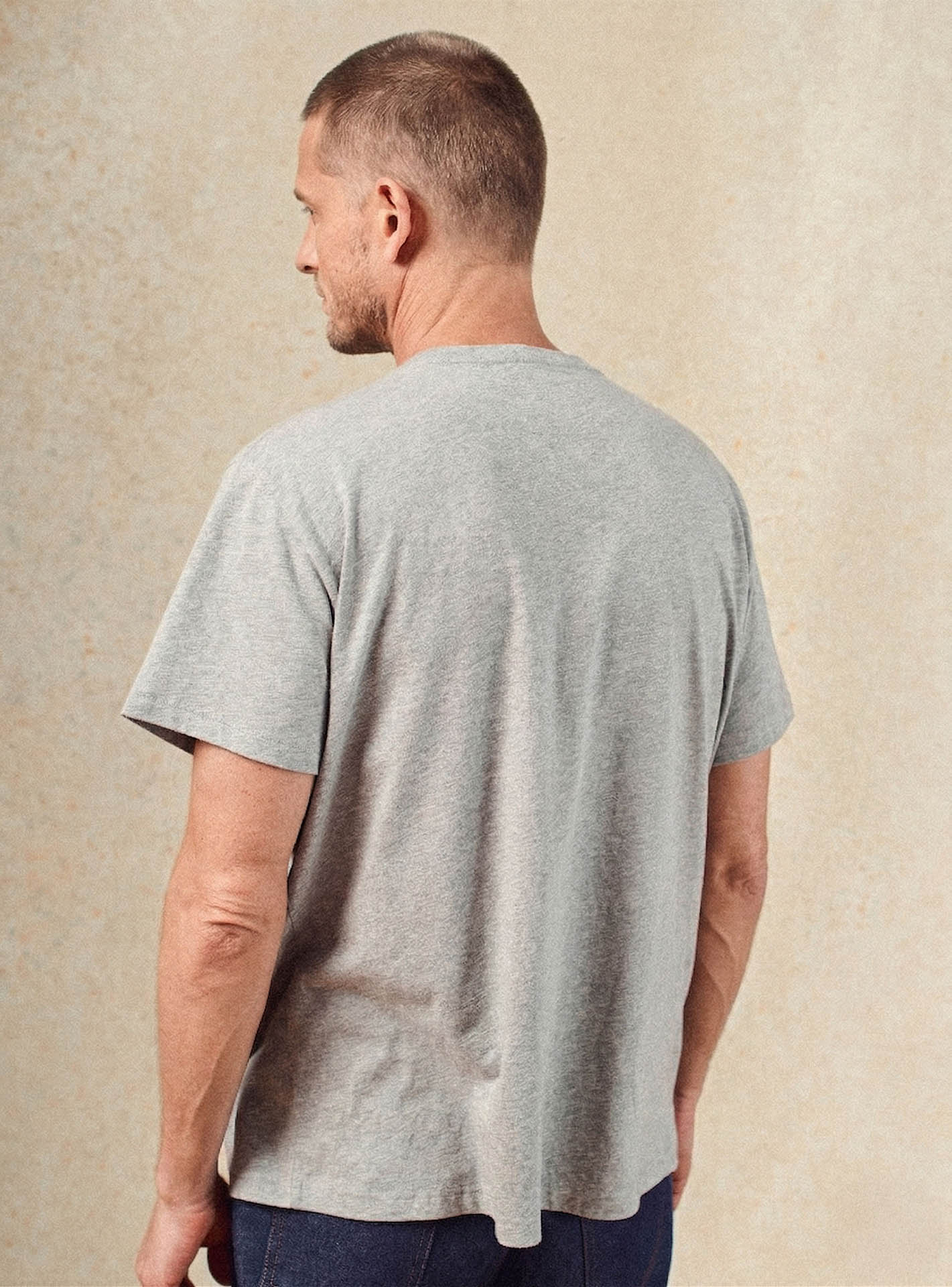 T-shirt Orson Mixed Grey-3