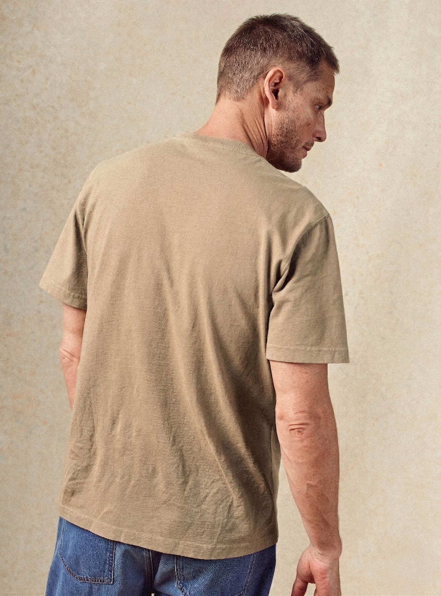 T-shirt en coton Balibaris - Mitch Osier - Plan taille