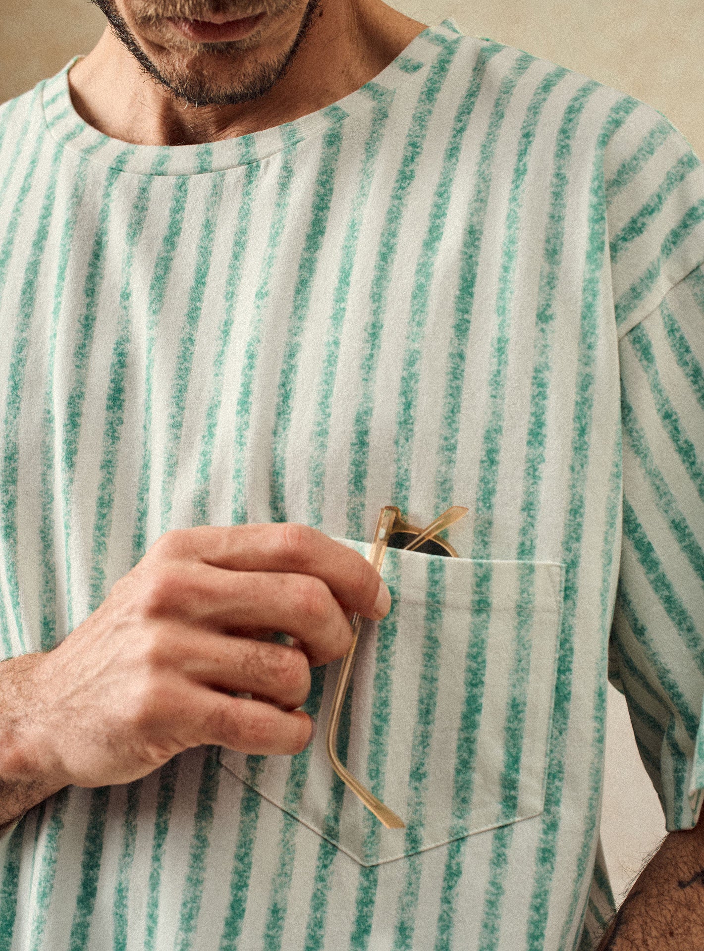 T-shirt en coton Balibaris - Alder Emeraude